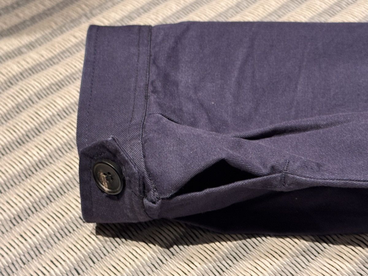 Lanvin Lanvin Navy Cotton Tapered Pants, Patch Pockets – Size 50 Size US 34 / EU 50 - 4 Thumbnail