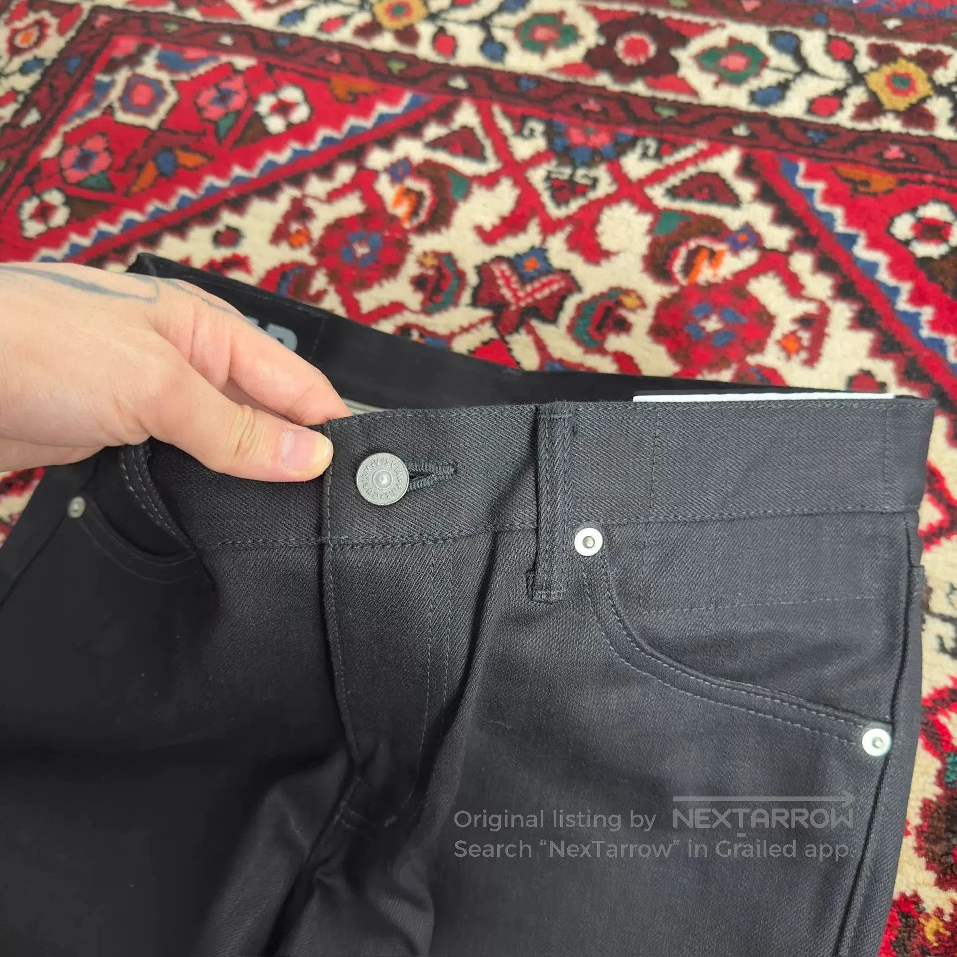 Visvim visvim Black Denim Pants W32 L32. Size US 32 / EU 48 - 5 Thumbnail