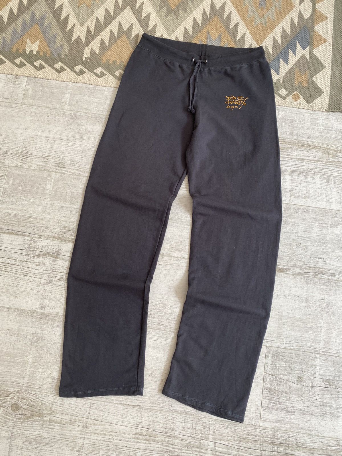 Ed Hardy Vtg Ed Hardy Womens Skull 2 Piece Suit Hoodie Pants Size L / US 10 / IT 46 - 10 Thumbnail
