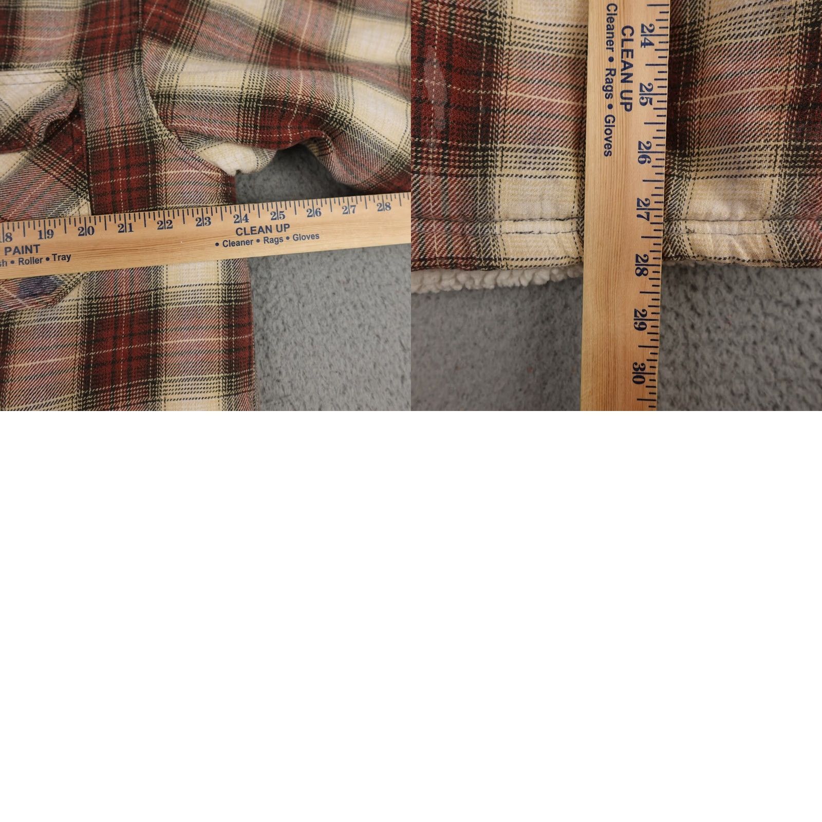 Vintage VINTAGE Moose Creek Jacket Mens L Red Plaid Flannel Lined Shacket Hiking Size US L / EU 52-54 / 3 - 10 Thumbnail