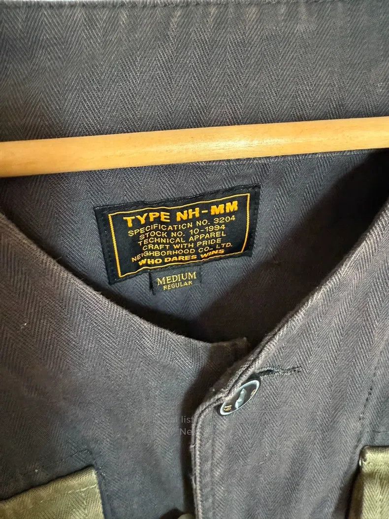 Neighborhood Neighborhood Four Pocket Collarless Shirt Jacket Size US M / EU 48-50 / 2 - 2 Thumbnail