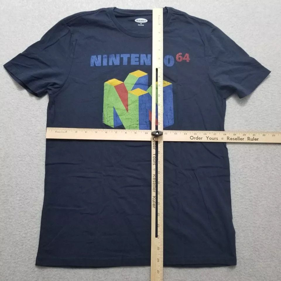 Old Navy Nintendo 64 Shirt Mens Medium Short Sleeve Crew Neck Size US M / EU 48-50 / 2 - 8 Thumbnail