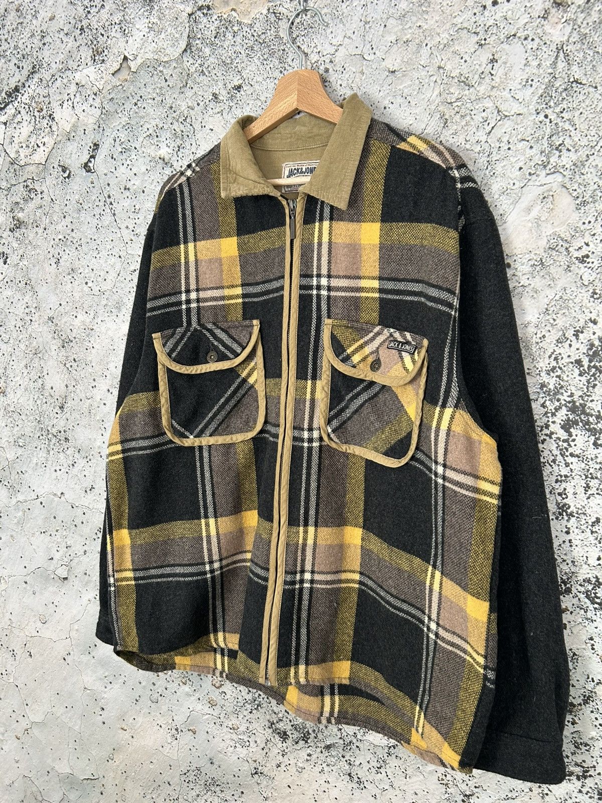 Vintage Vintage Overshirt Checkered Streetwear Rap Baggy Skate 90s Size US L / EU 52-54 / 3 - 2 Thumbnail