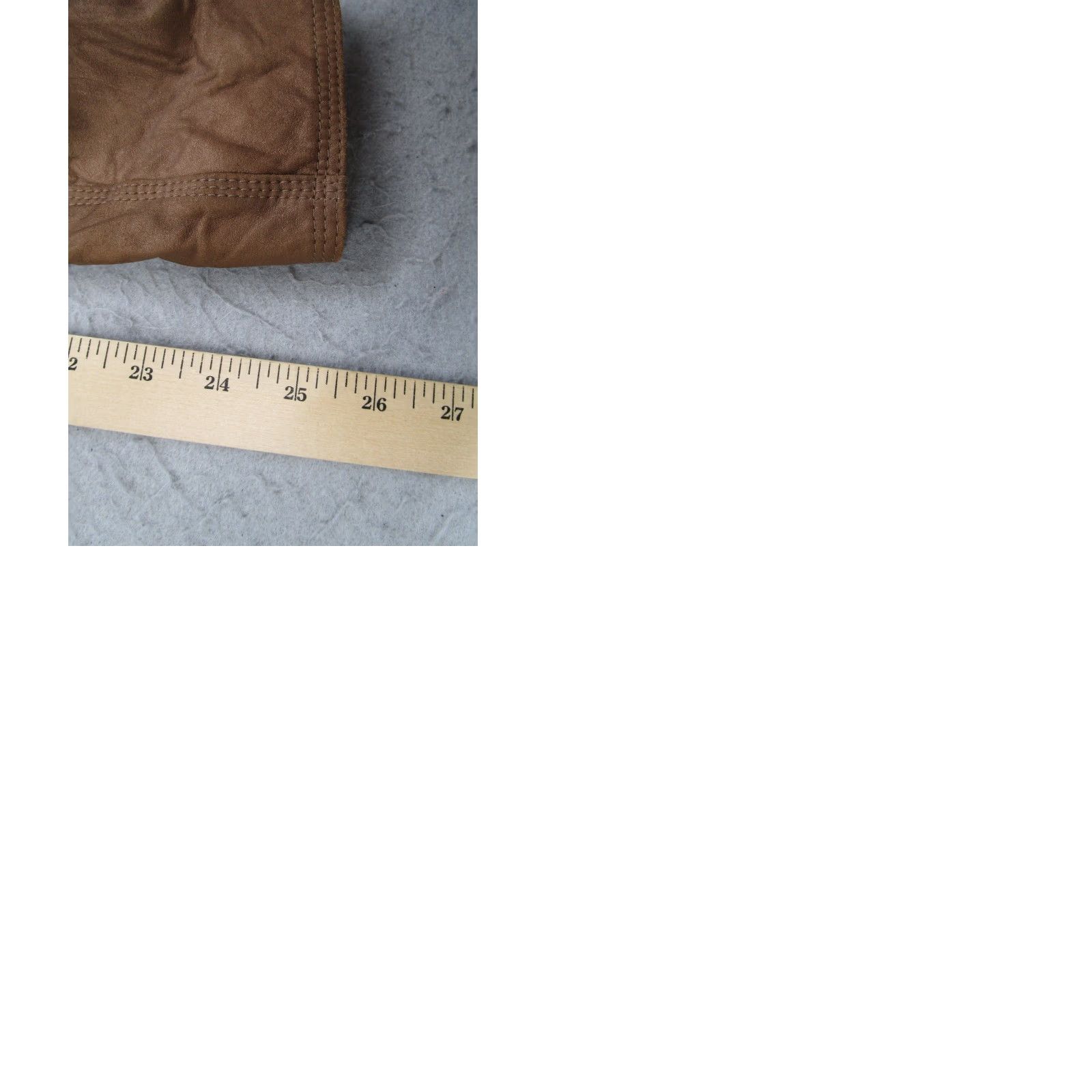 Alpinestars Alpinestars Denise Focil Leather Cafe Racer Jacket Women M Tan Brown Quilt Zip Pockets Slim Short Coat Casual Vintage No Size M / US 6-8 / IT 42-44 - 9 Thumbnail