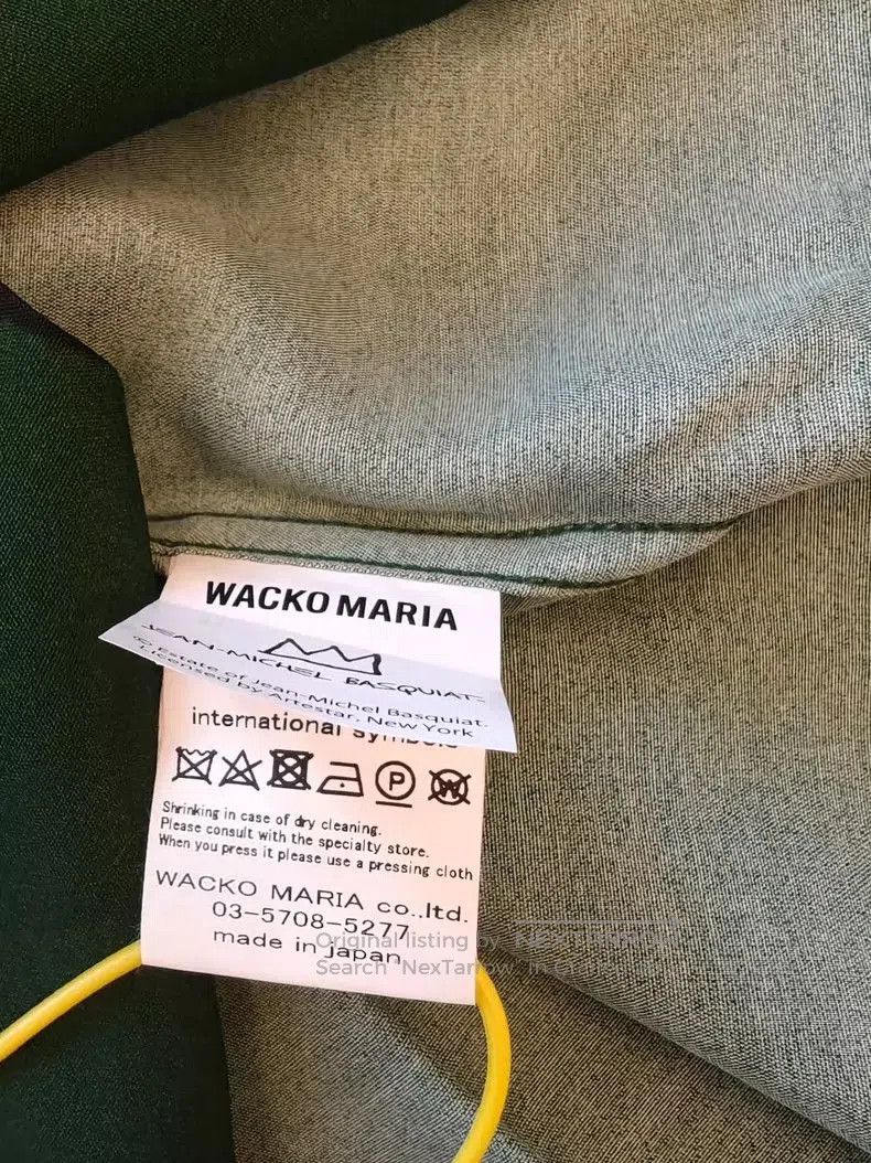 Wacko Maria WACKO MARIA BASQUIAT HAWAIIAN SHIRT Size US L / EU 52-54 / 3 - 5 Thumbnail