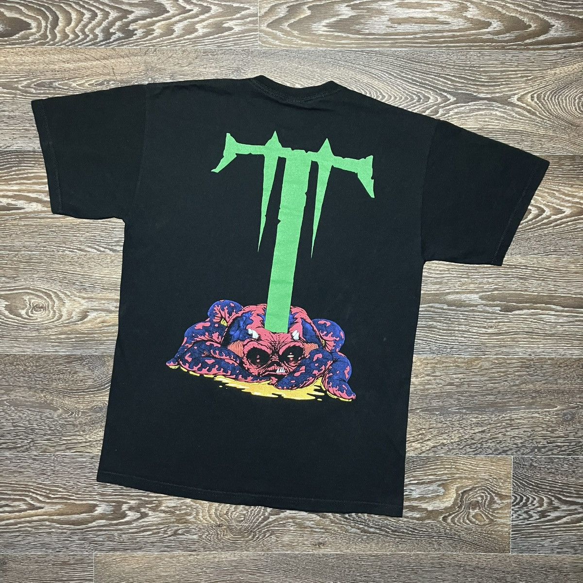 Band Tees TRIVIUM Goblin Kill 2009 Black Concert Rock Band T-shirt Size US M / EU 48-50 / 2 - 2 Thumbnail