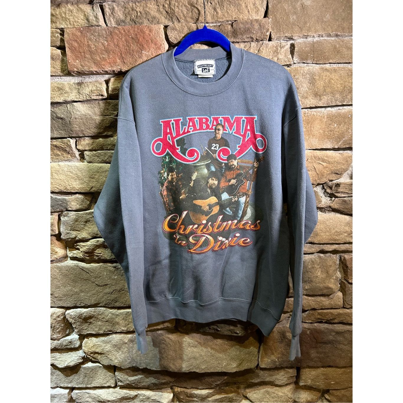 Vintage Vintage 1990s Alabama Christmas and Dixie rare Lee sweatshirt promo Size US M / EU 48-50 / 2 - 1 Thumbnail