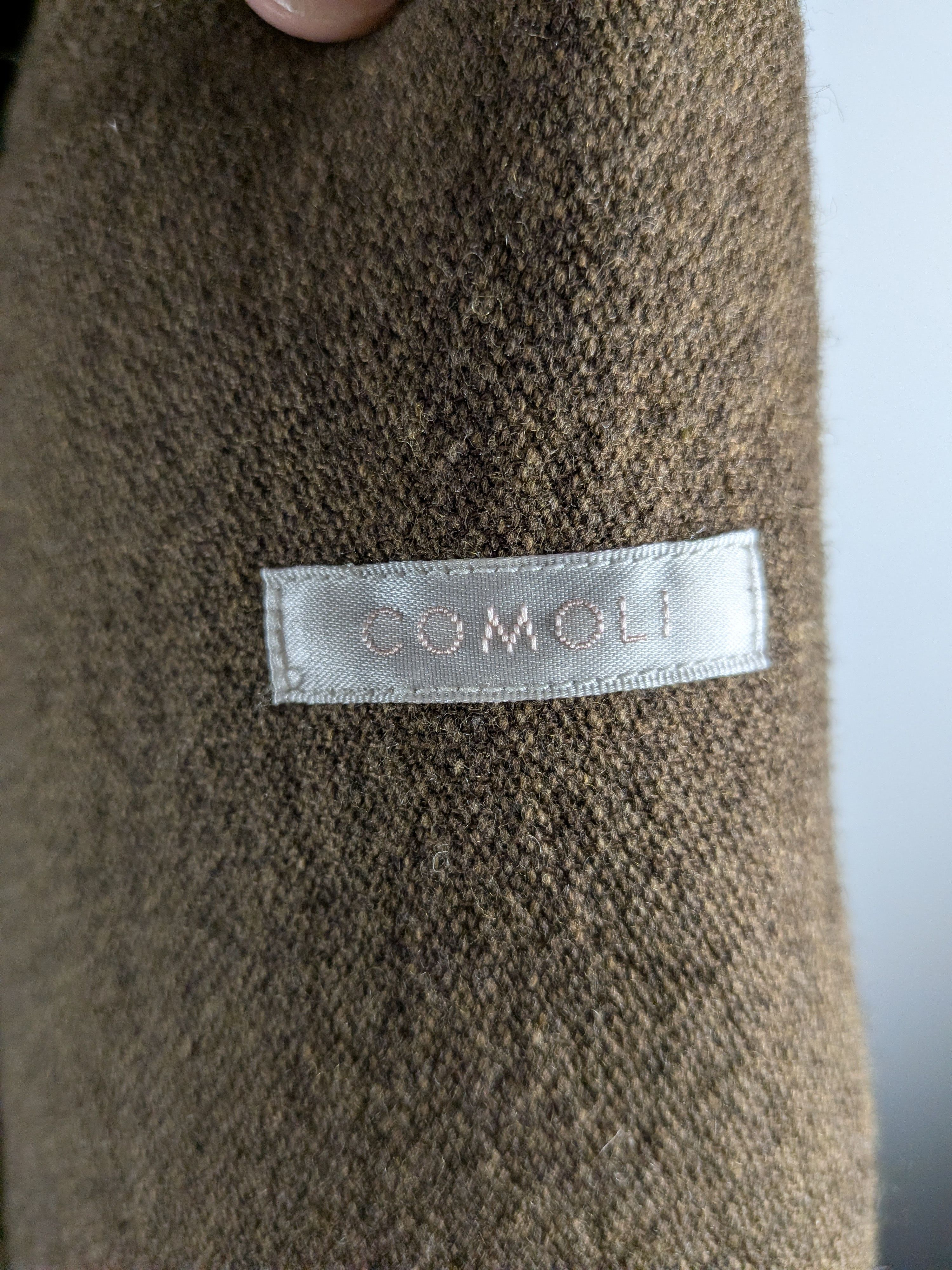 Comoli Comoli Khaki B.D.U Jacket Wool Size US M / EU 48-50 / 2 - 5 Thumbnail