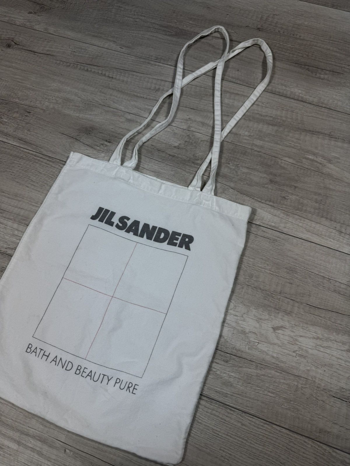 Jil Sander Jil Sander bath and beauty pure flat shopper shoulder bag Size ONE SIZE - 2 Thumbnail
