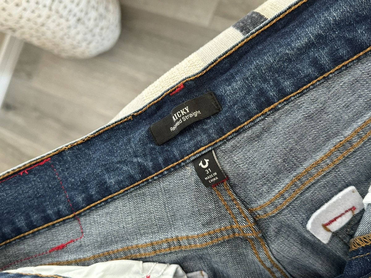 True Religion VINTAGE True Religion Red Stitch Jeans ‼️ Size US 31 - 4 Thumbnail