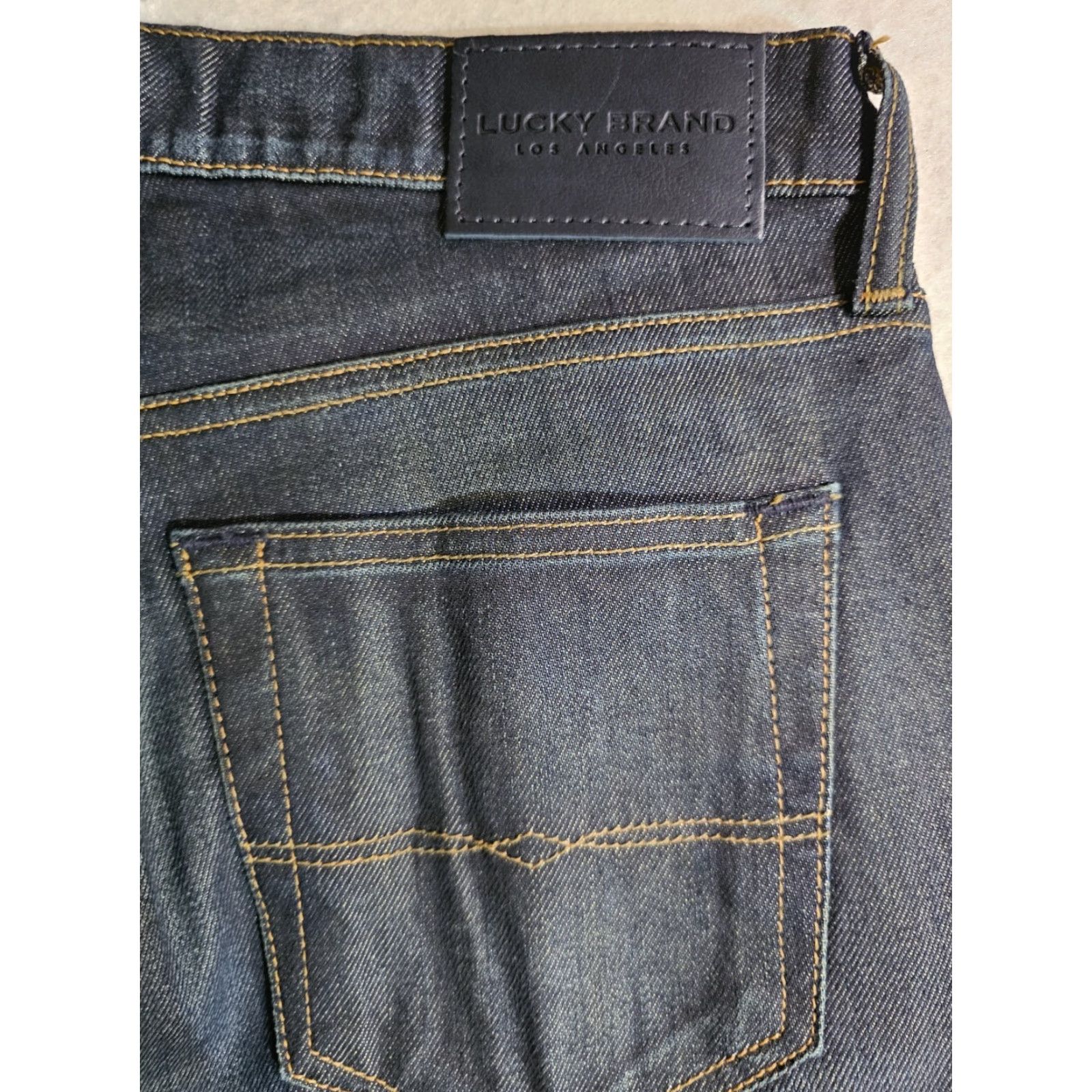 Lucky Brand NWTs Lucky Brand Mens Size 28x32 Preshing 121 Slim Straight Jeans Stretch Casual Denim Size US 28 / EU 44 - 7 Thumbnail