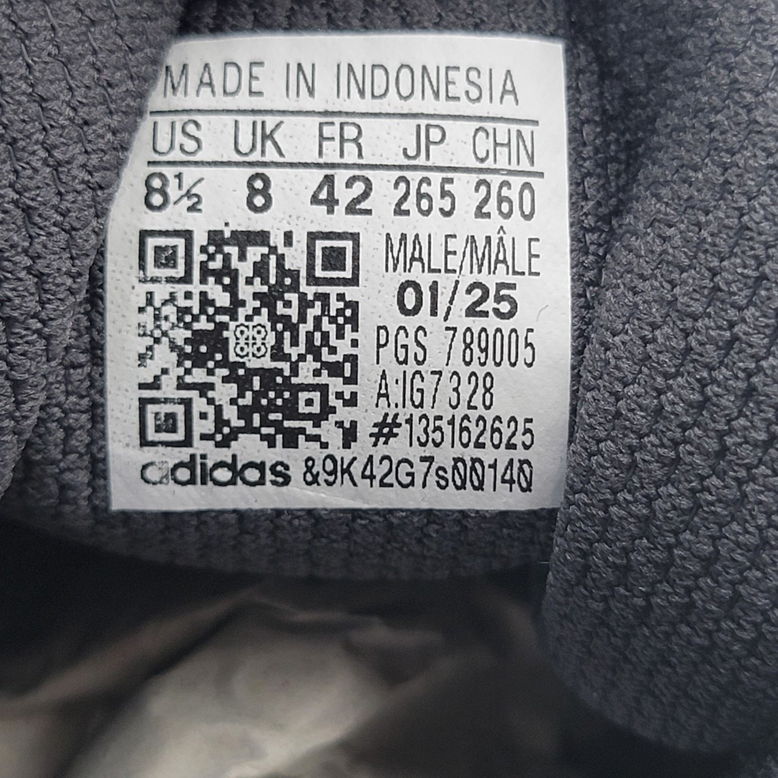 Adidas adidas Racer TR23 Men's IG7328 Carbon/Black/Blue 8.5 US Size US 8.5 / EU 41-42 - 8 Thumbnail