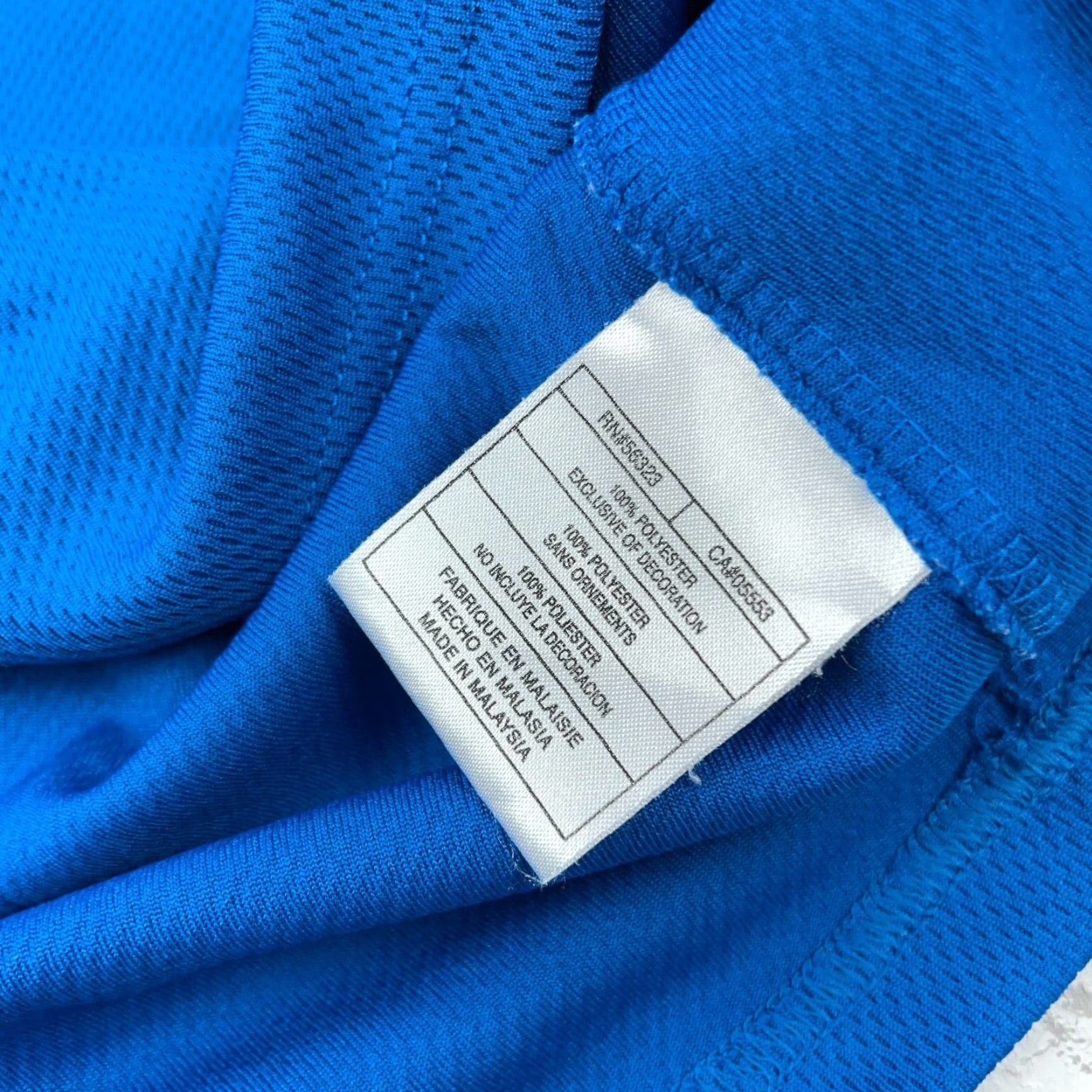 Nike VINTAGE Nike Shirt Men Large Blue Tee Center Swoosh Performance Y2K Travis Scott Size US L / EU 52-54 / 3 - 4 Thumbnail