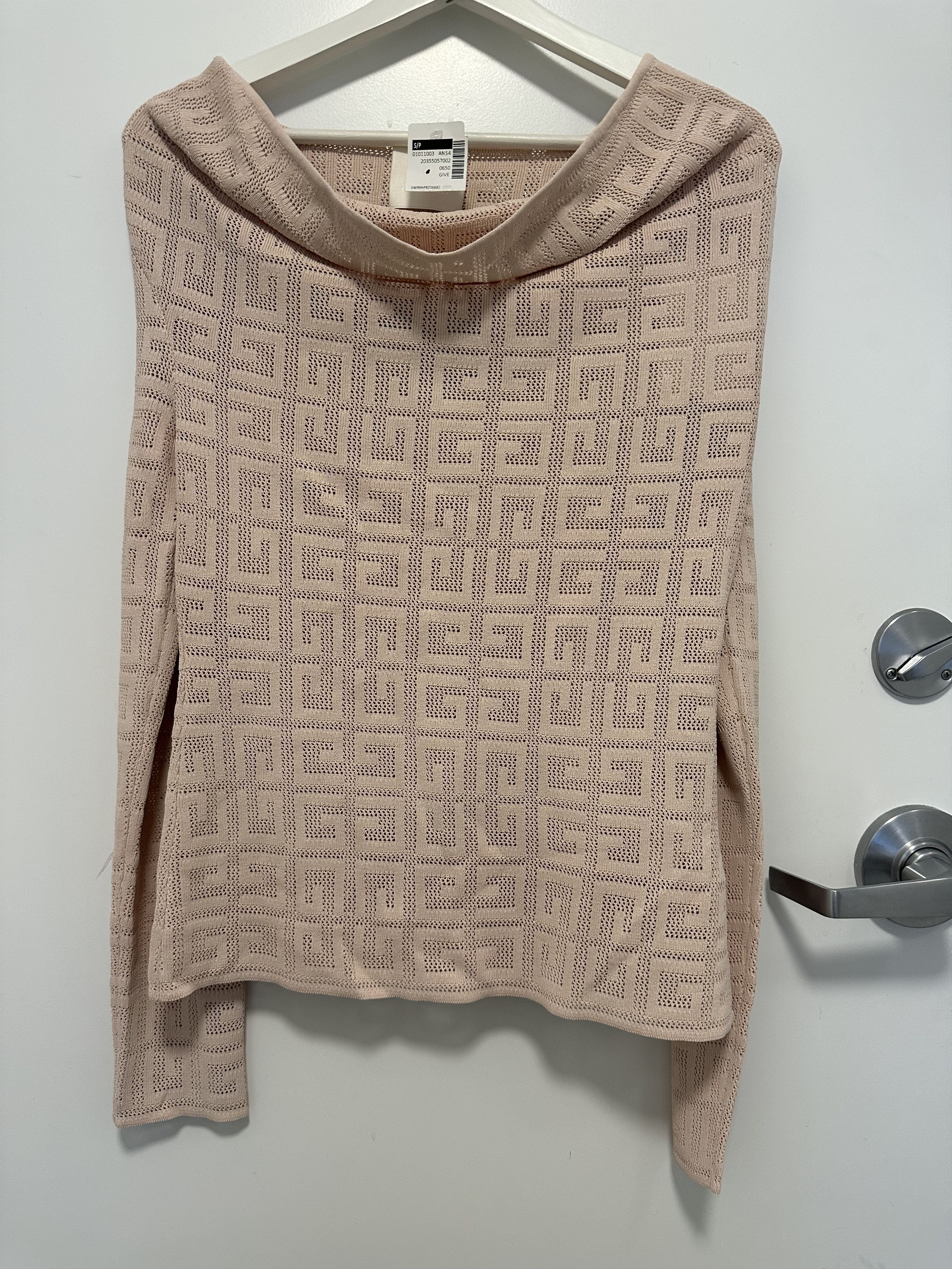 Givenchy Givenchy 4G-jacquard V-neck top Size S / US 4 / IT 40 - 6 Thumbnail