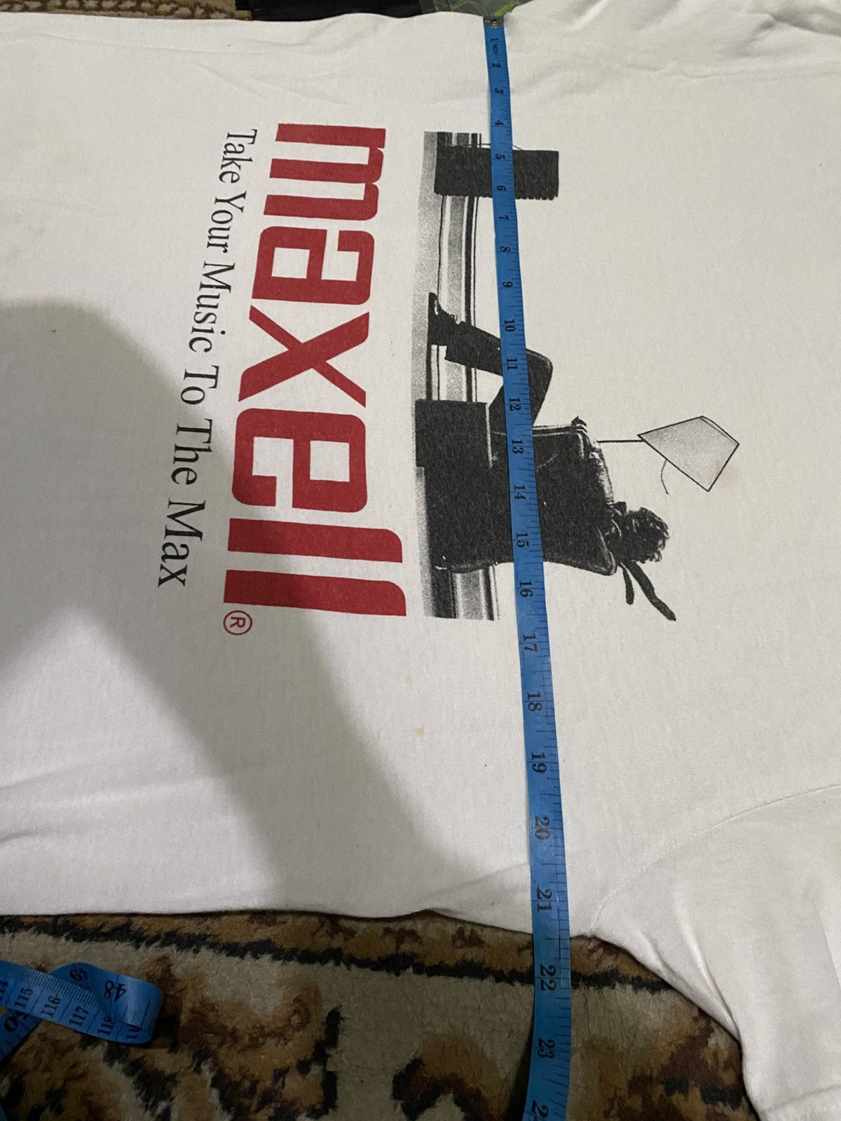 Band Tees Maxell Take Your Music To The Max T Shirt Size US L / EU 52-54 / 3 - 24 Thumbnail