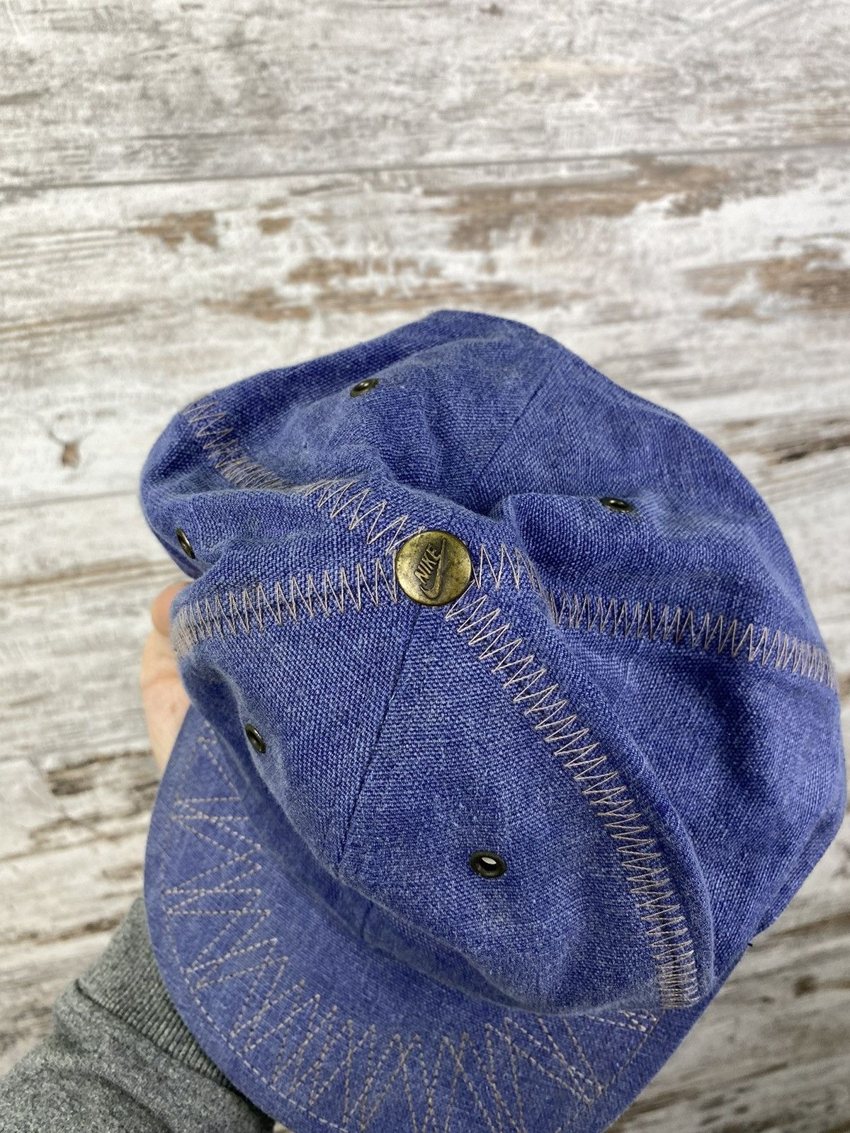 Nike × Vintage Mens Vintage Nike big logo hats cap hat y2k rare swoosh acg Size ONE SIZE - 5 Thumbnail