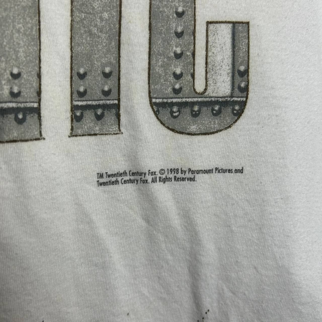 Vintage Vintage Titanic 1998 James Cameron big logo movie tee Size US XL / EU 56 / 4 - 4 Thumbnail
