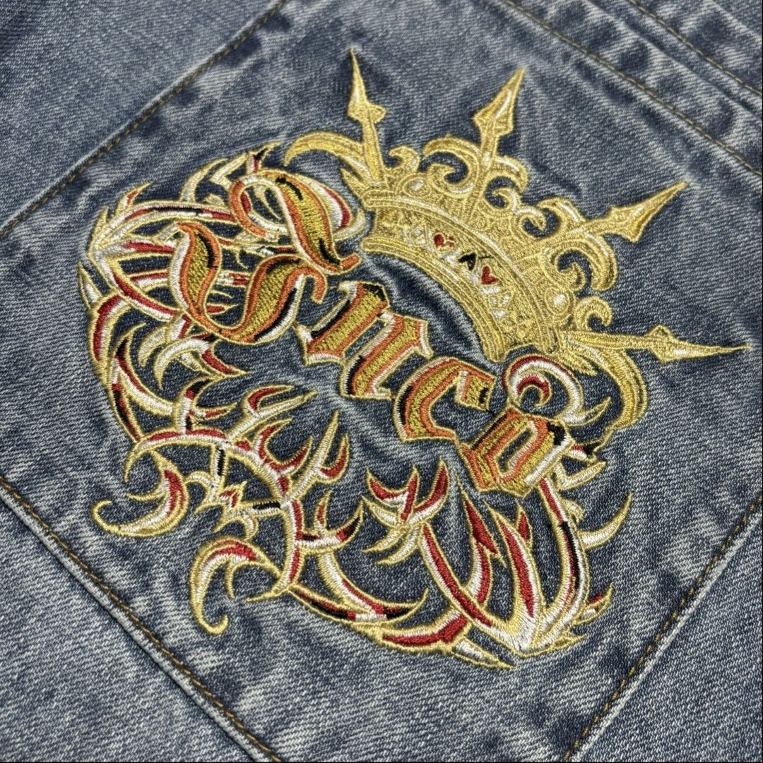 JNCO jnco tribal baggy wide leg baggy jeans Size US 32 / EU 48 - 2 Thumbnail