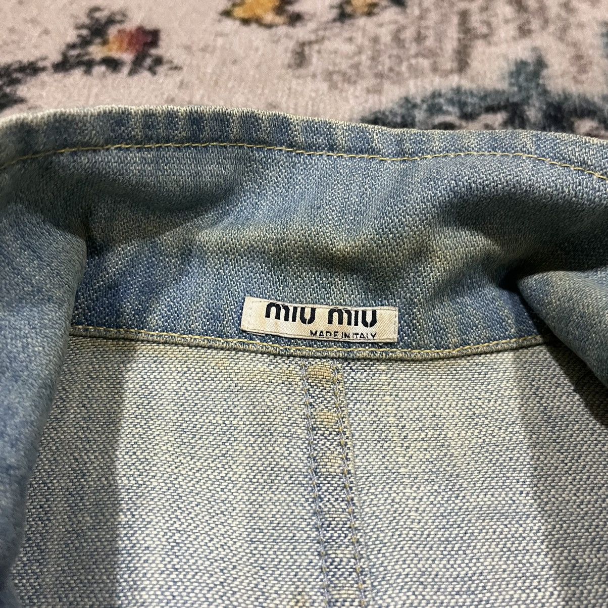 Miu Miu Miu miu broken twill jacket Size S / US 4 / IT 40 - 2 Thumbnail