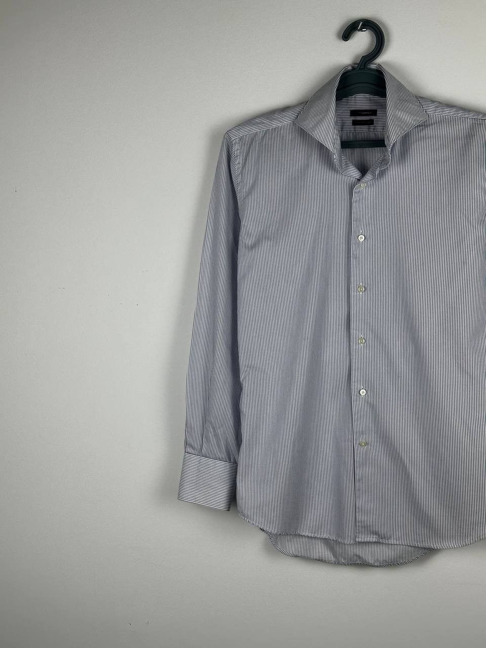 Suitsupply Suitsupply Striped Cotton Two Ply Shirt Size S Size US S / EU 44-46 / 1 - 3 Thumbnail