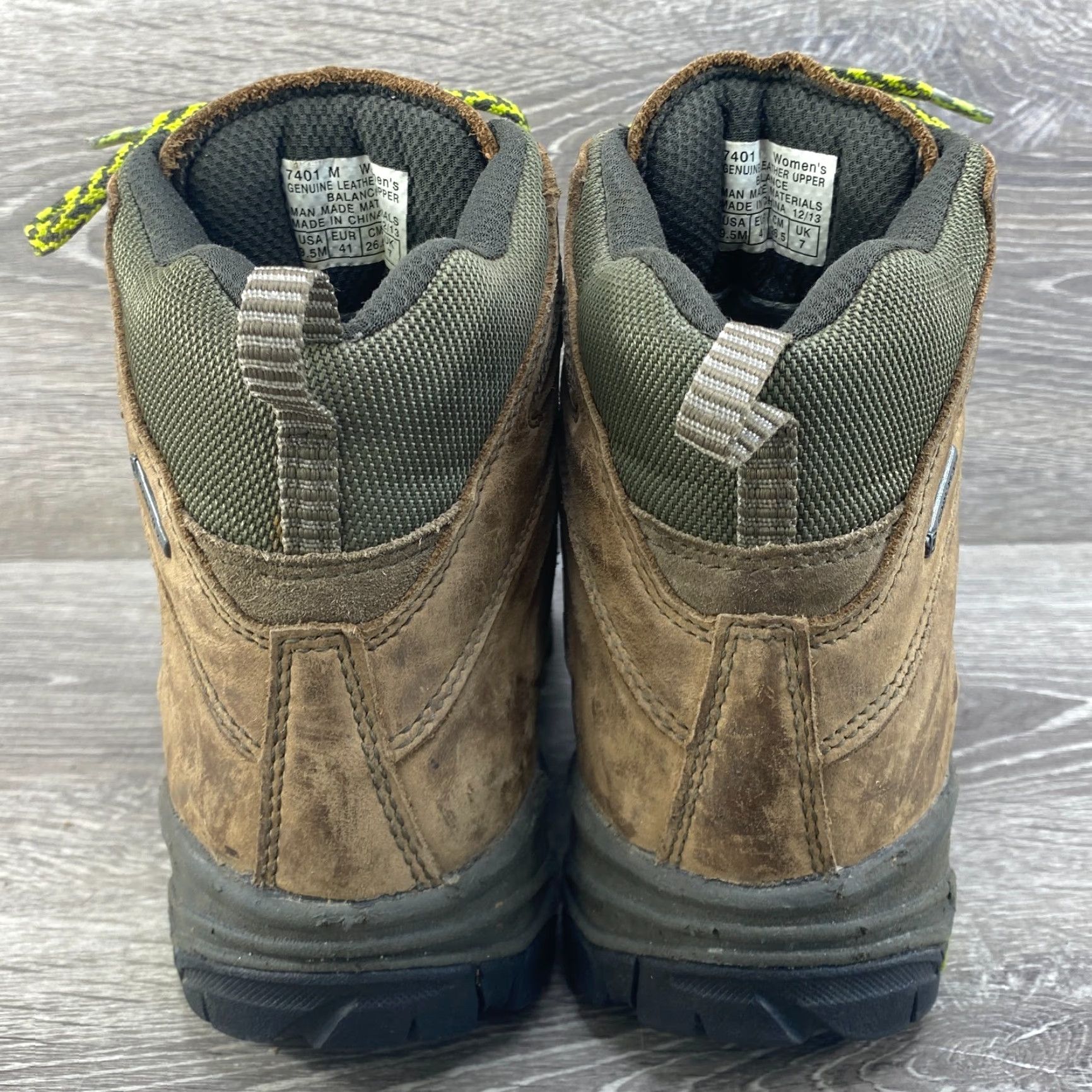 Vasque Vasque Womens 9.5 Taku GTX Brown Leather Gore-Tex Hiking Boots Vibram Sole 7401 Boots Wool? Size US 7 / IT 37 - 6 Thumbnail