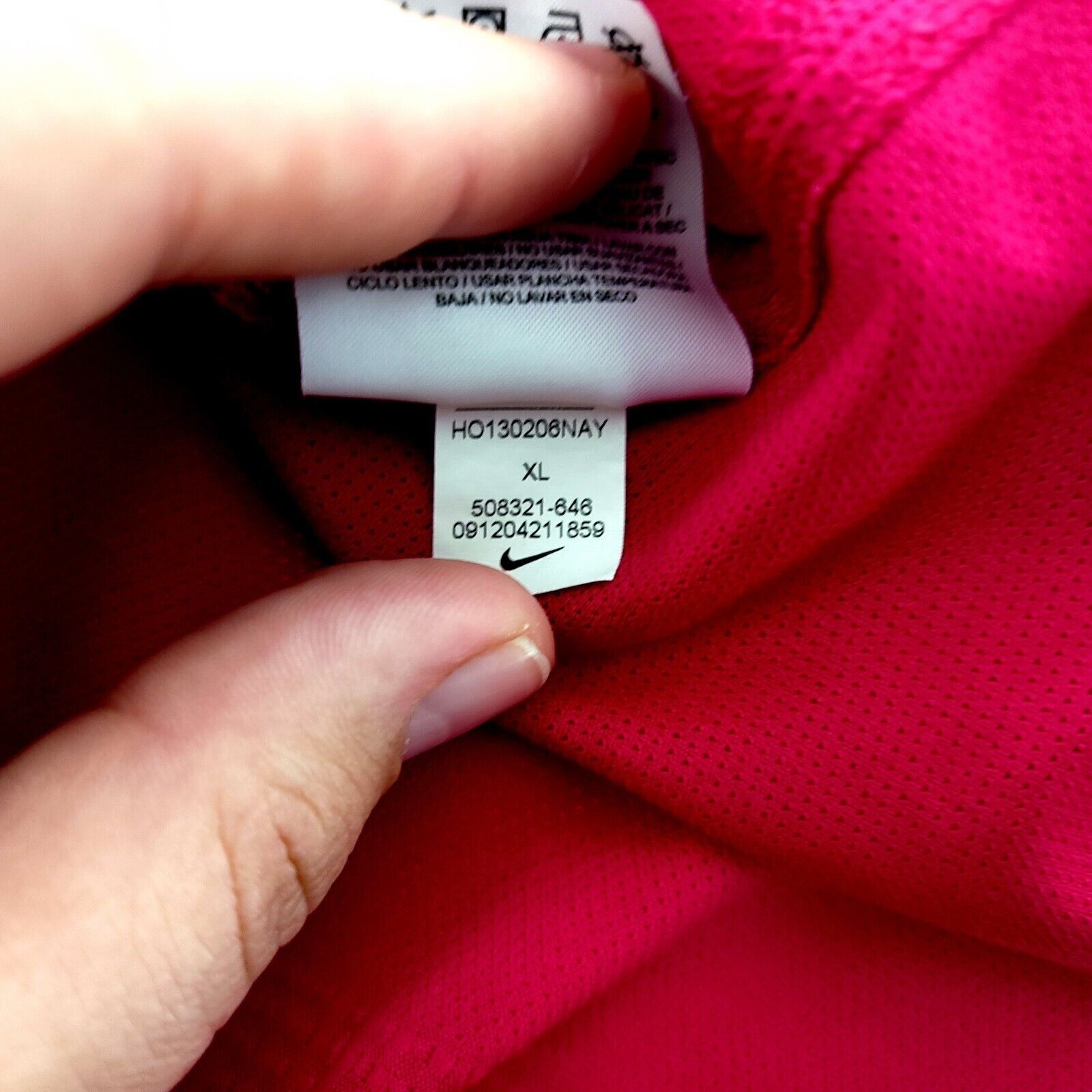 Nike Nike Golf Tour Performance Dri-Fit Magenta Pink XL Collared Size US XL / EU 56 / 4 - 10 Thumbnail
