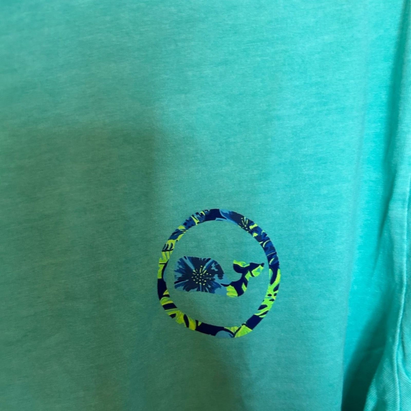 Vineyard Vines Vineyard Vines Men’s Aqua Long Sleeve Island Tee Size US L / EU 52-54 / 3 - 7 Thumbnail