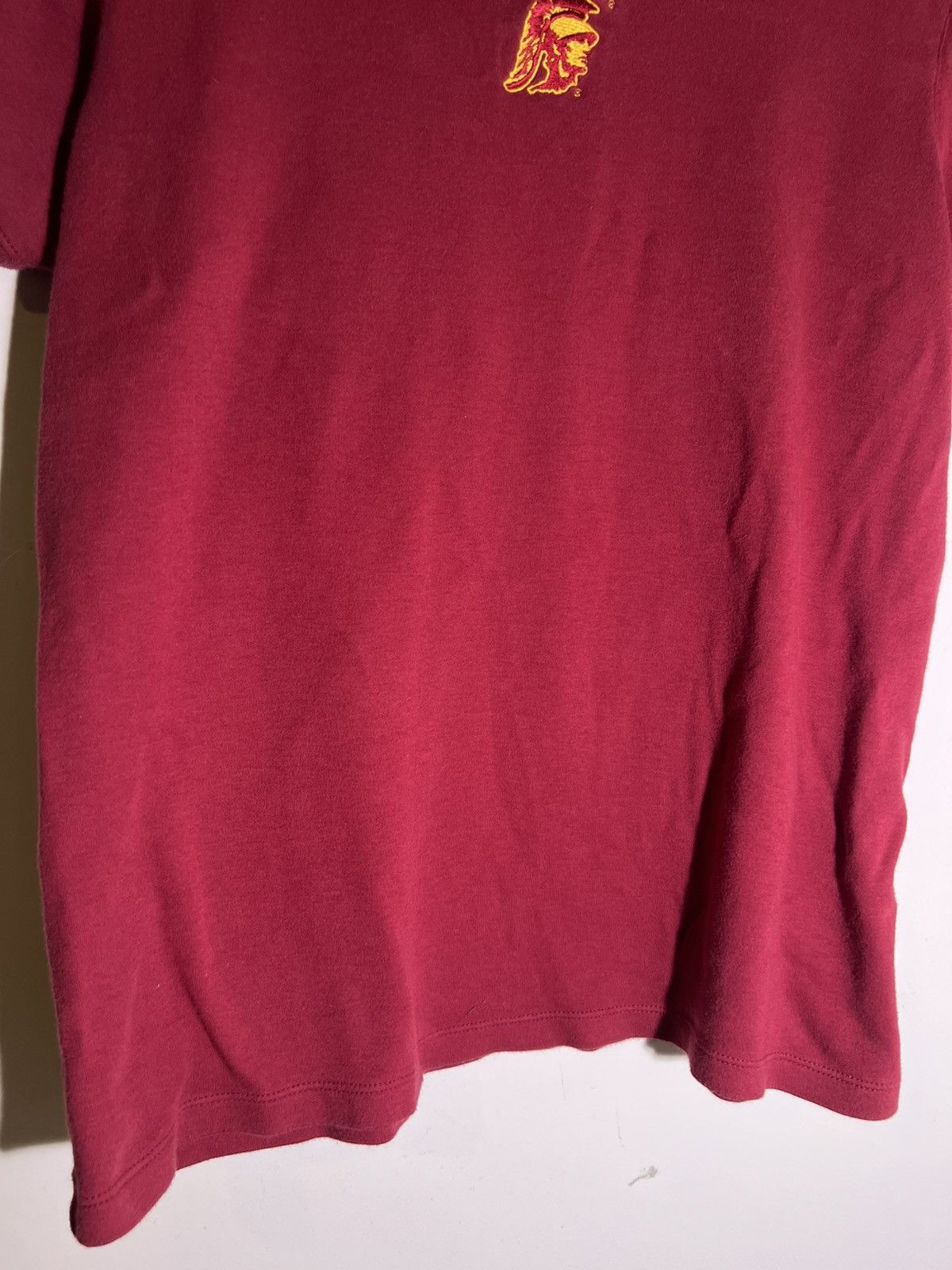 Vintage Y2K 2000's VTG Vintage USC University Retro Logo T Shirt Size L / US 10 / IT 46 - 5 Thumbnail