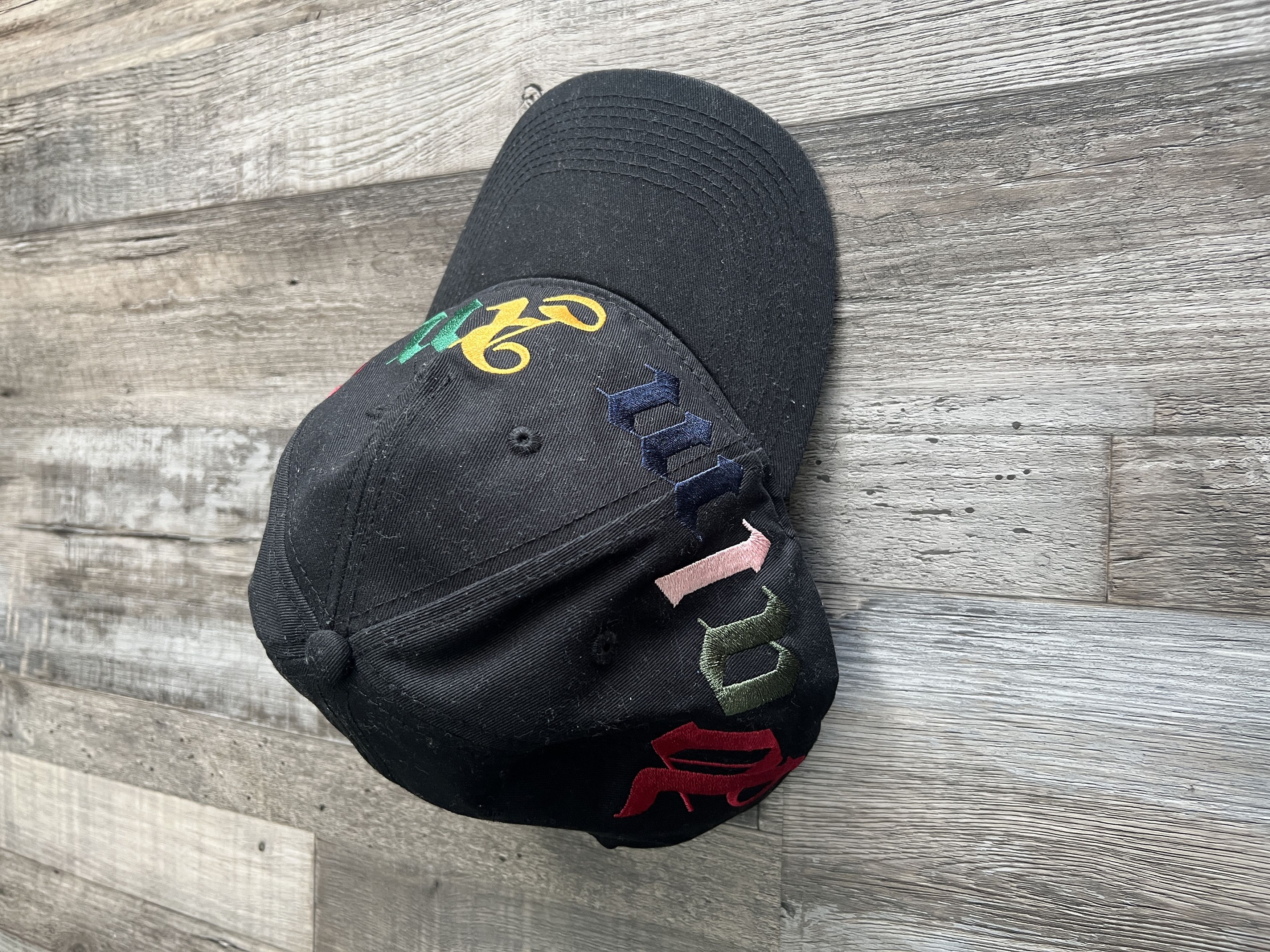 Palm Angels Palm Angels " Embroidered Logo Baseball Cap " Size ONE SIZE - 1 Thumbnail