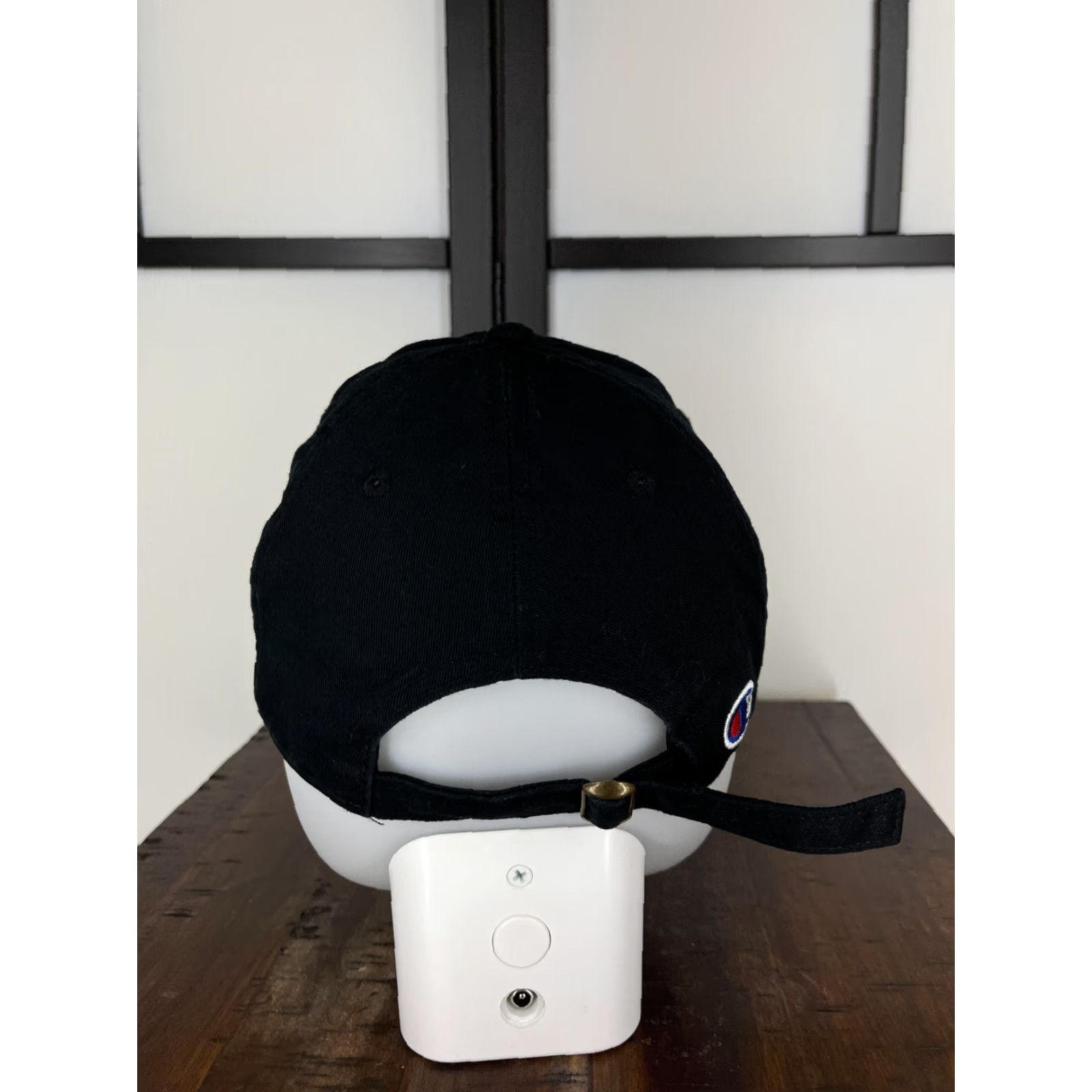 Champion Champion Hat Cap Adjustable One Size Black Purple Cotton Golf Style Logo Mens Size ONE SIZE - 6 Thumbnail