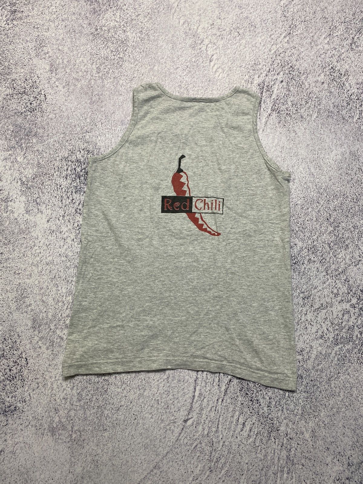 Band Tees × Vintage Vintage Red Chili Tank Top Sleeveless T Shirt Screenstars Size US M / EU 48-50 / 2 - 7 Thumbnail