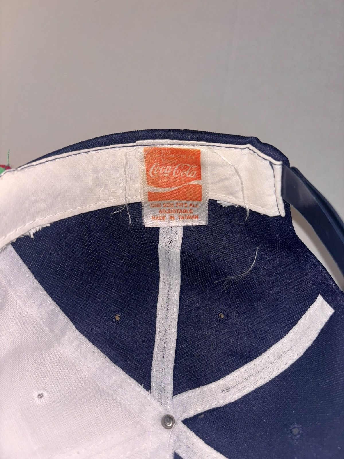 MLB Vtg Chicago White Sox 80s MLB Snapback Trucker Hat Coca Cola Size ONE SIZE - 6 Thumbnail