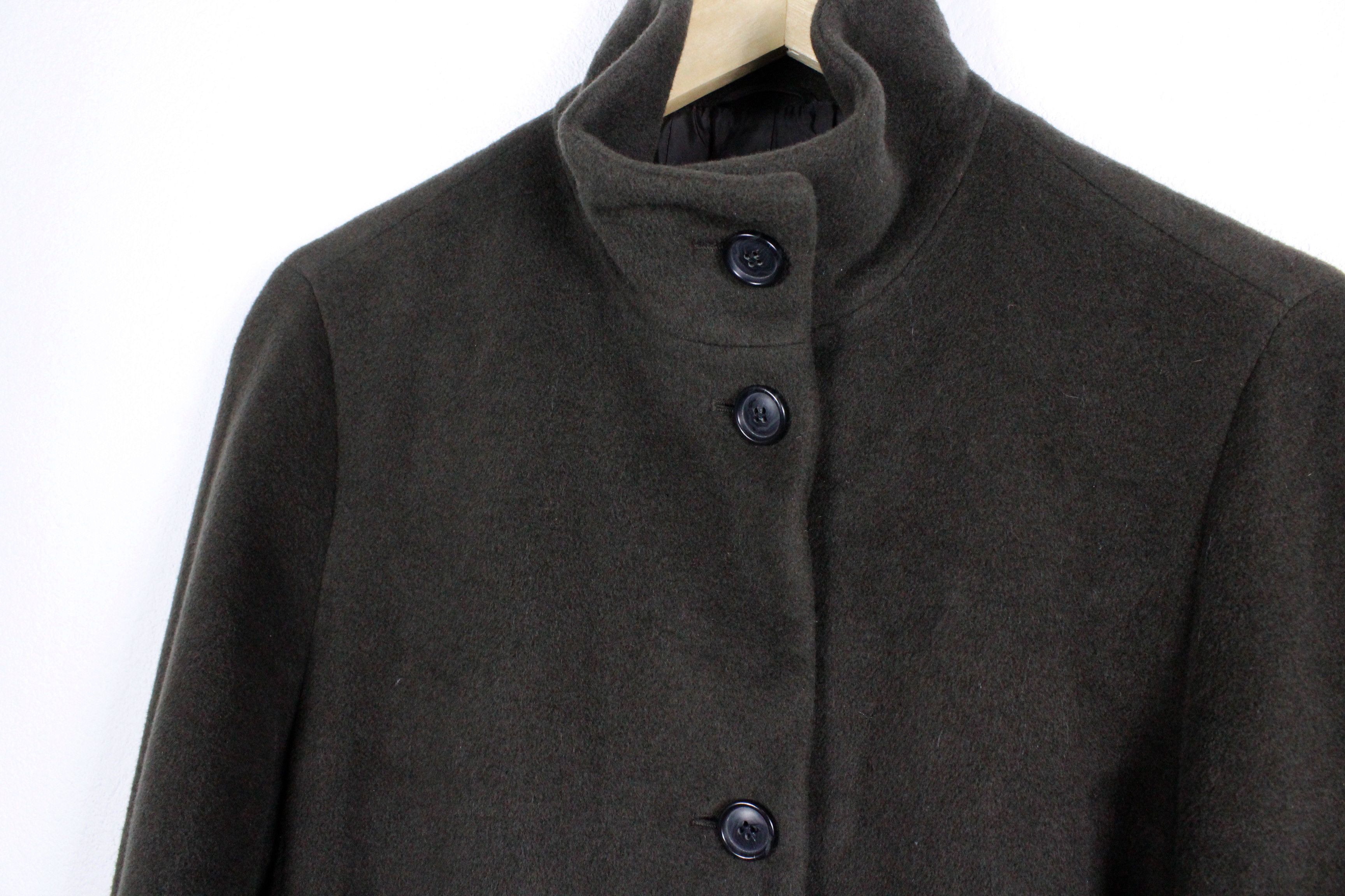 Akris Akris Silk Charcoal Coat Jacket US 10 Size M / US 6-8 / IT 42-44 - 3 Thumbnail