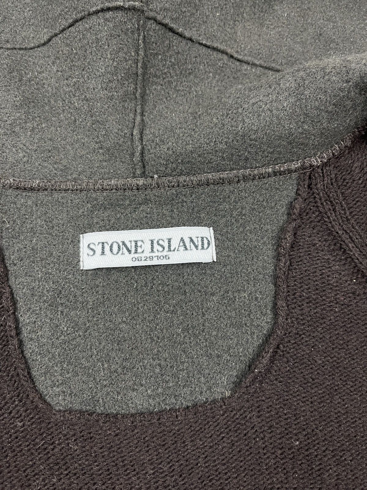 Stone Island × Vintage Vintage AW’06🔥Stone Island Wool Knitwear Sweater Hoodie Size US XL / EU 56 / 4 - 18 Thumbnail