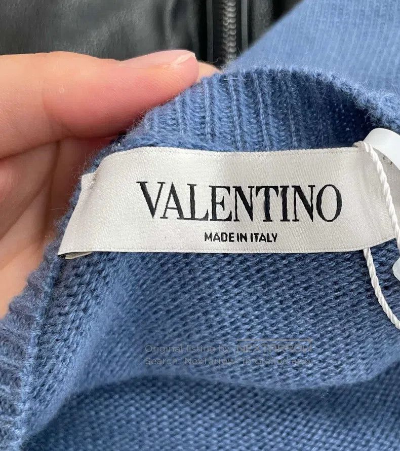 Valentino Valentino Knitted long-sleeved sweater Size US L / EU 52-54 / 3 - 3 Thumbnail