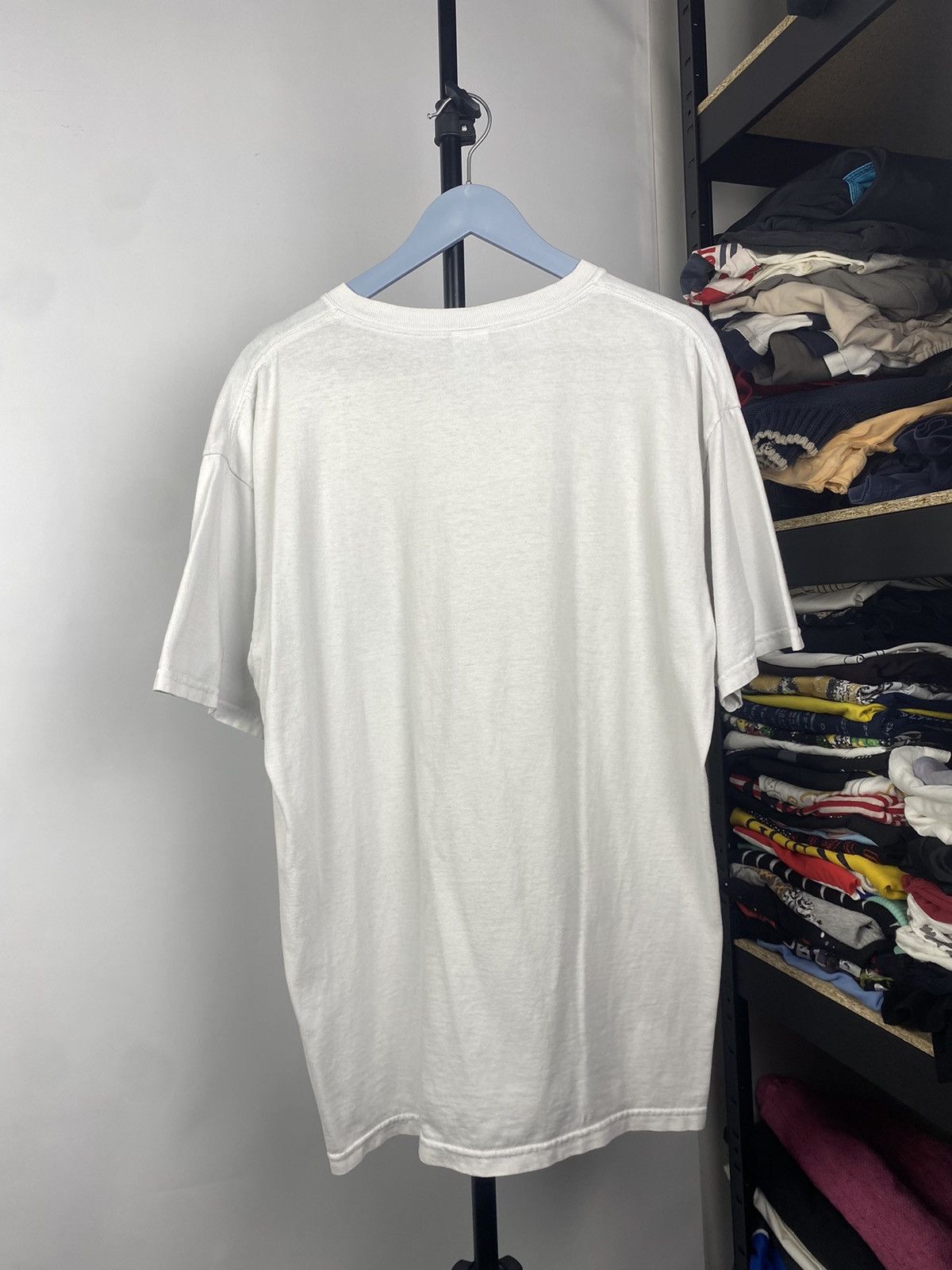 Vintage Y2K 00’s Vintage Pi 3.14 Stonewash Art T Shirt Hype CW21 Size US L / EU 52-54 / 3 - 8 Thumbnail