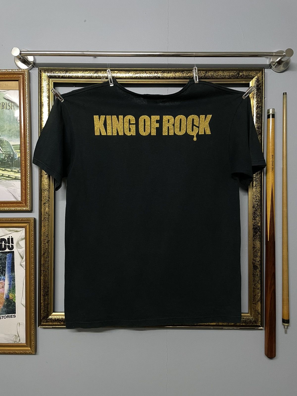 Japanese Brand Vintage 90s Japan Designer Beams X Run Dmc King Of Rock Tee Size US M / EU 48-50 / 2 - 6 Thumbnail