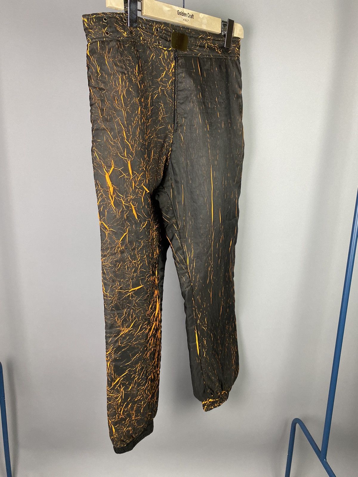 Japanese Brand × Vintage Vintage Graphic Nylon Pants with Abstract Orange Pattern Size US 32 / EU 48 - 15 Thumbnail