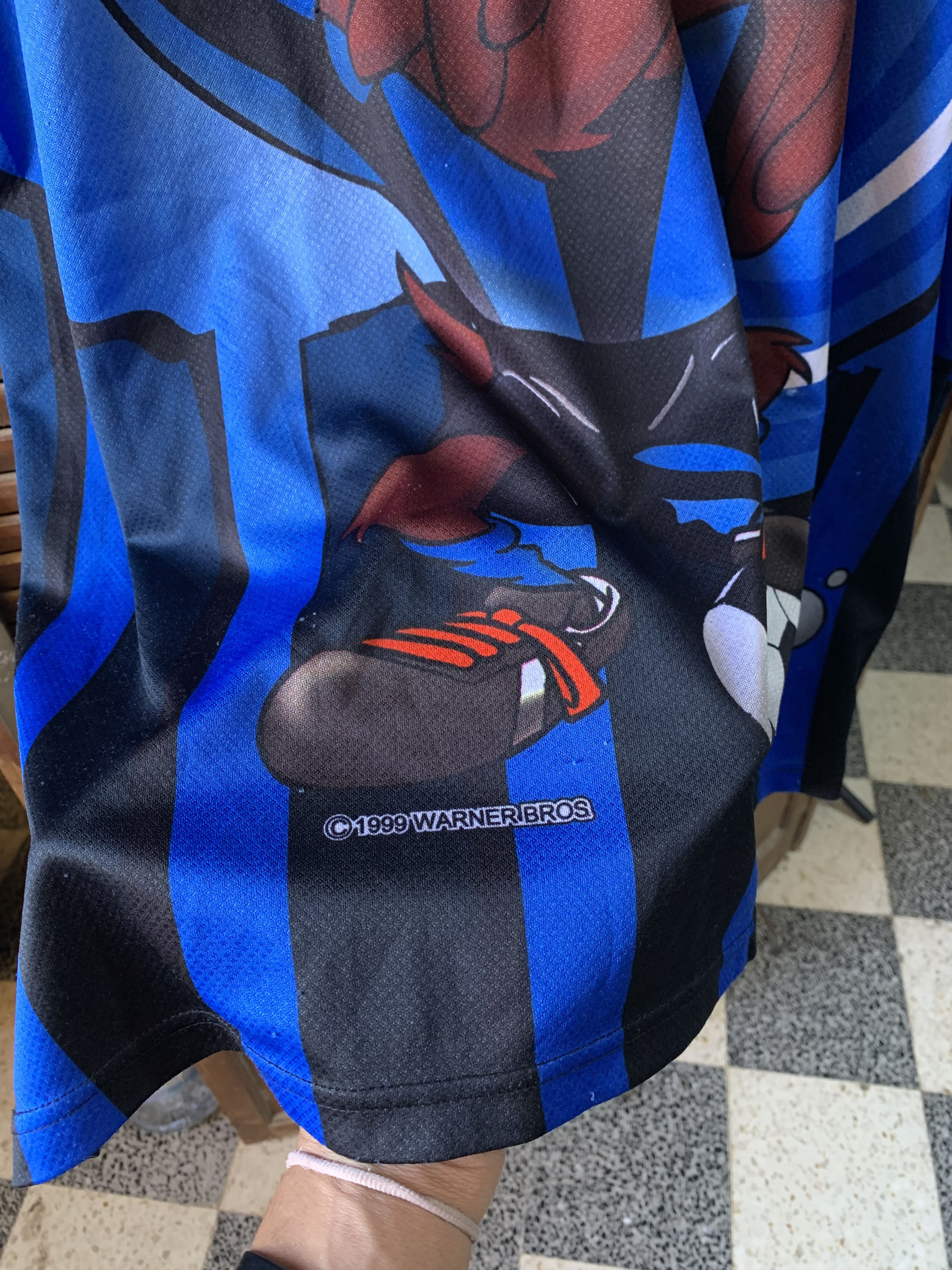 Cartoon Network × Vintage Very Rare 1999 Vintage Looney Tunes TAZ Polo T-Shirt Size US XL / EU 56 / 4 - 6 Thumbnail