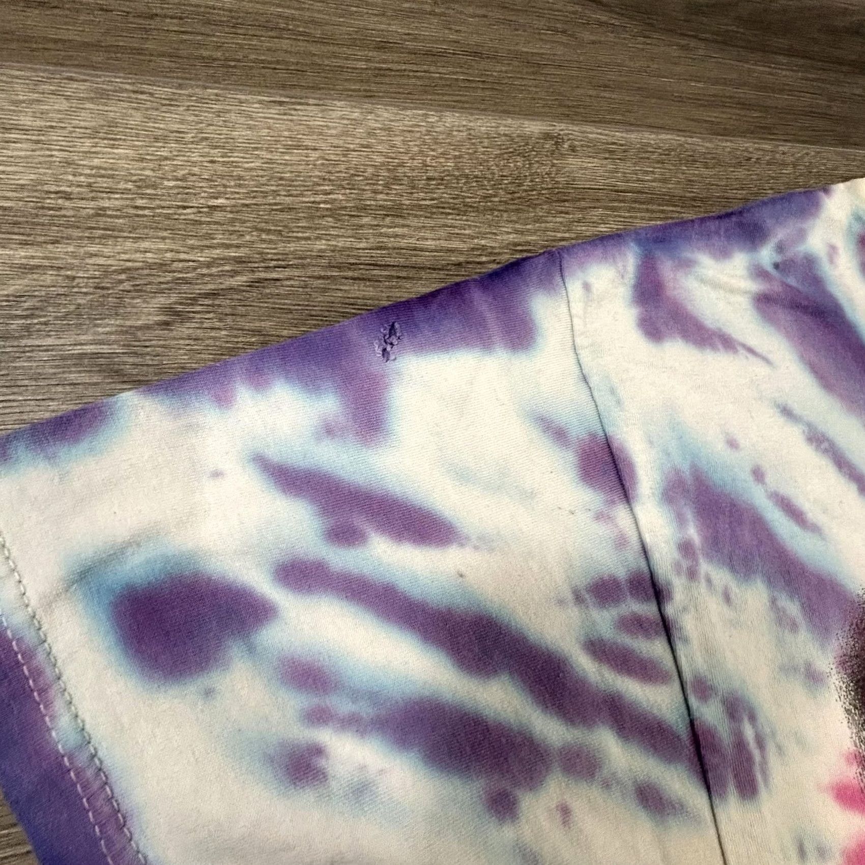 Hanes VINTAGE Styx REO Speedwagon Shirt Mens L Tie Dye Rock Band Tour 2000s Thrashed Size US L / EU 52-54 / 3 - 6 Thumbnail