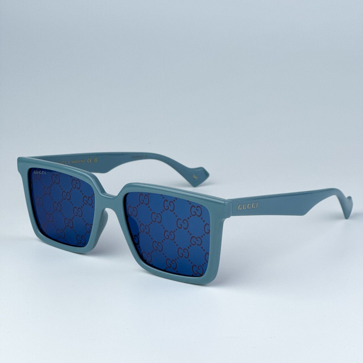 Gucci NEW Gucci GG1540S 003 Men Square 55mm Sunglasses GG 1540S Size ONE SIZE - 3 Thumbnail