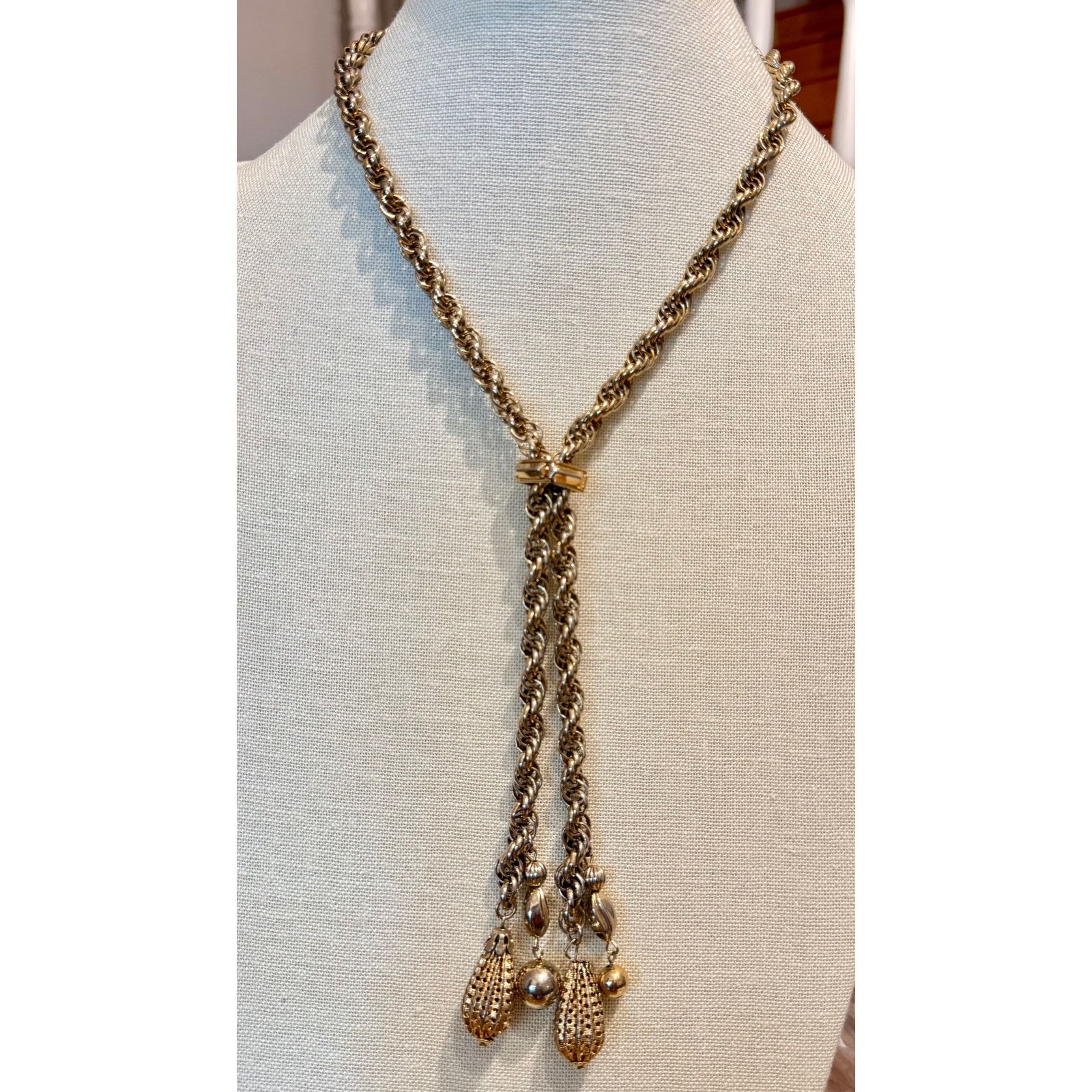 Other Vintage Gold and silver Tone necklace 24” Chain necklace Size ONE SIZE - 1 Thumbnail