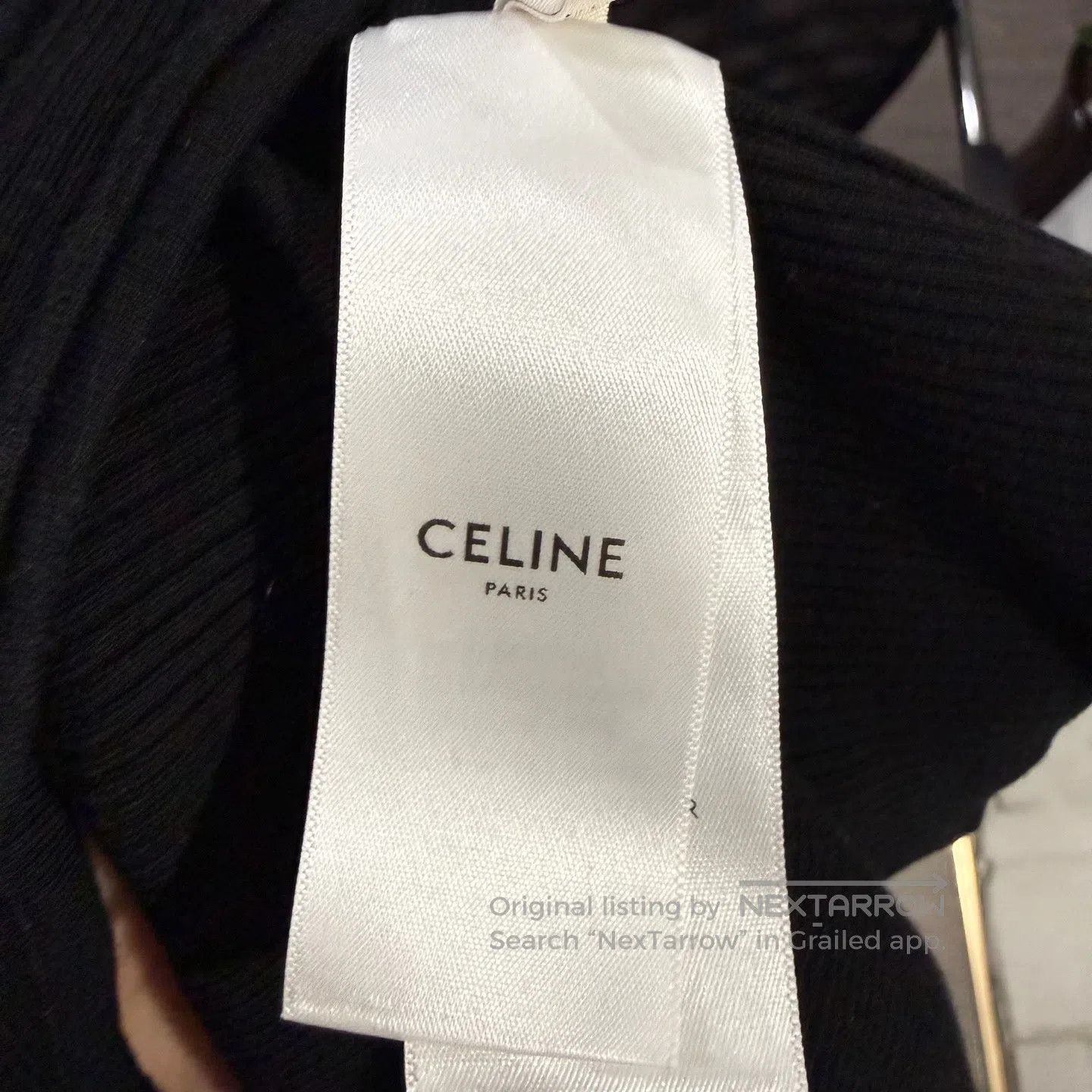 Celine CELINE Side Striped Logo Vest| Size M / US 6-8 / IT 42-44 - 6 Thumbnail