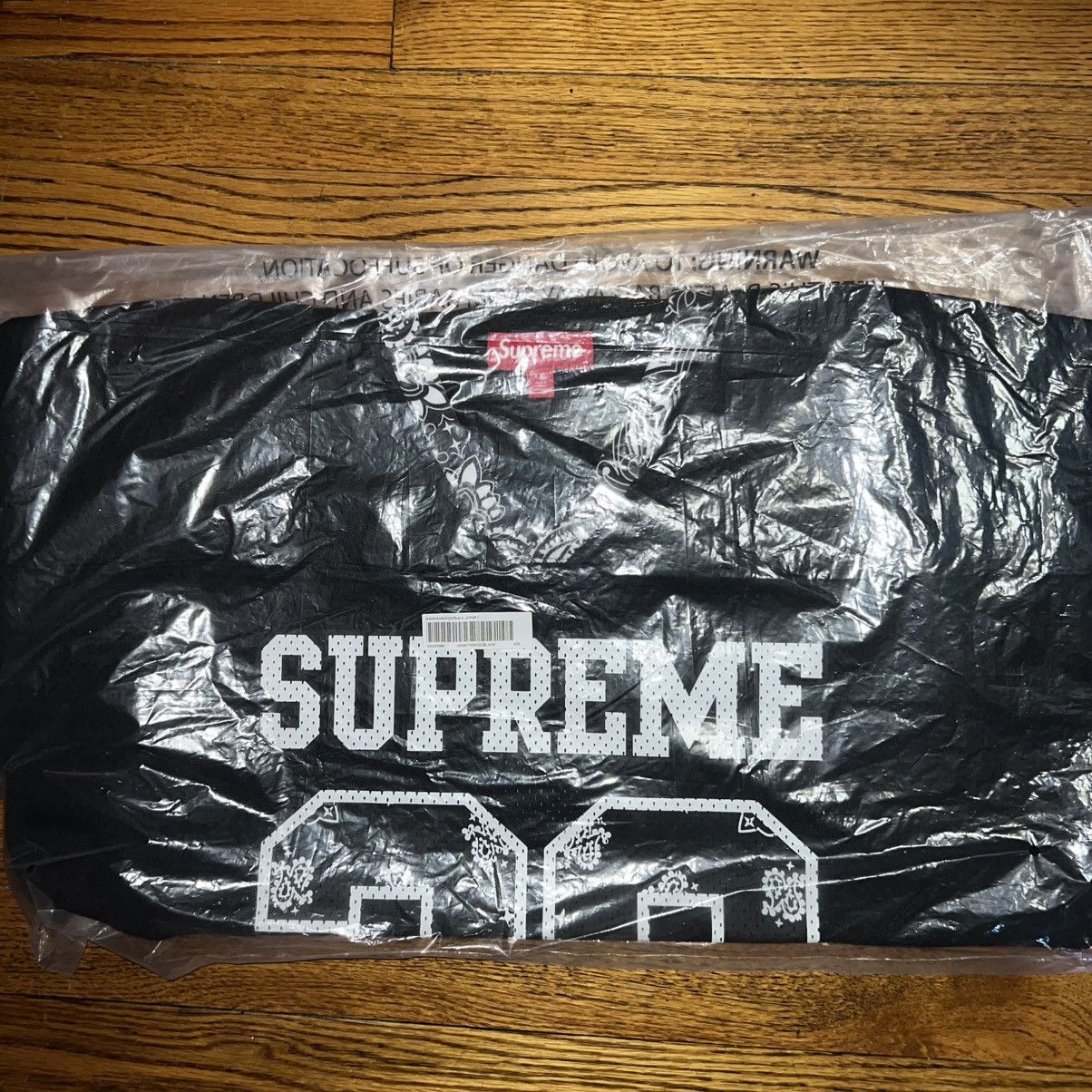 Supreme Supreme Bandana Football Jersey Black Size Extra Extra Large Size US XXL / EU 58 / 5 - 3 Thumbnail