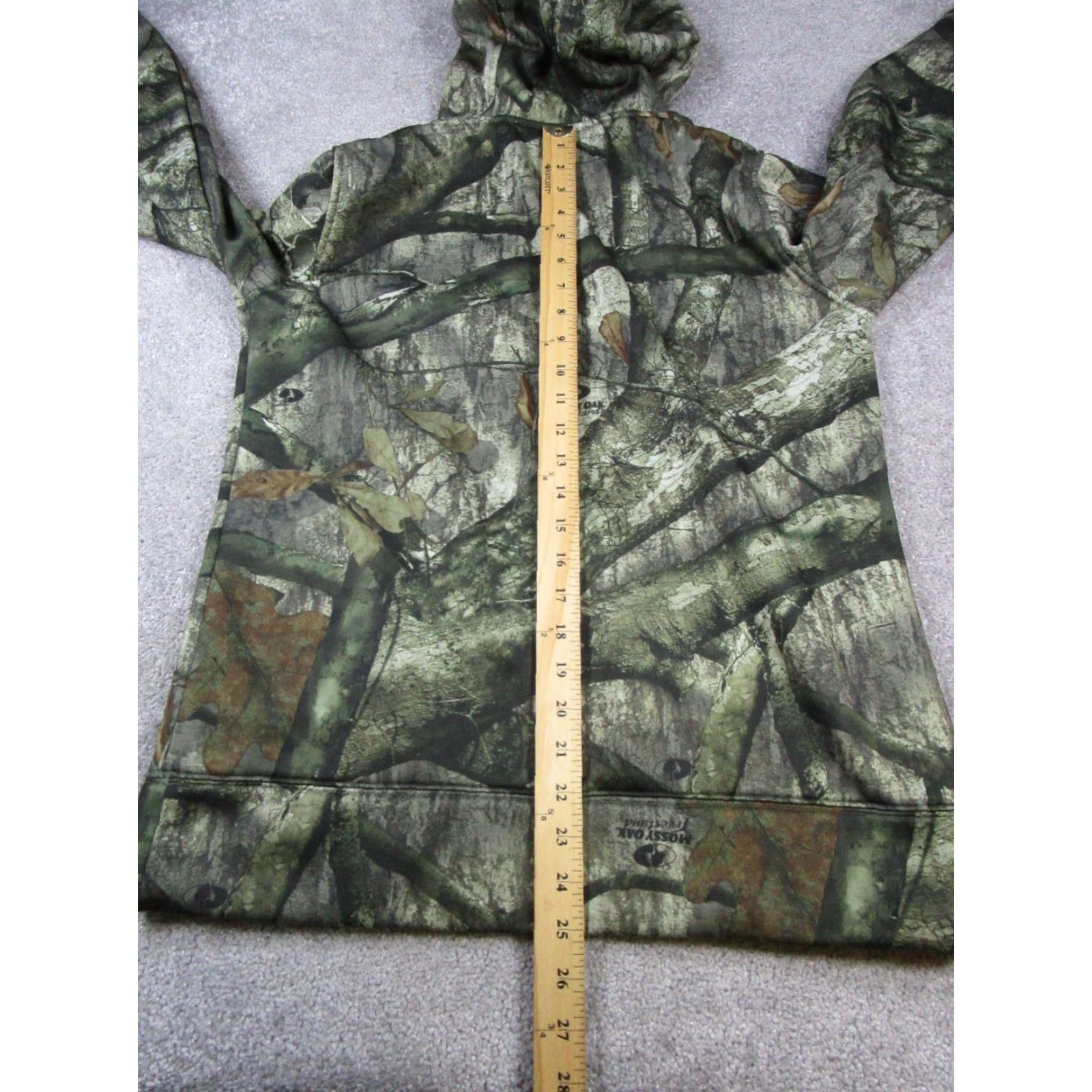 Under Armour Under Armour Hoodie Mens Medium Green Camouflage Mossy Oak Pullover Crew Neck Fleece Gym & Training, Hunting, Walking Mens Size US M / EU 48-50 / 2 - 7 Thumbnail