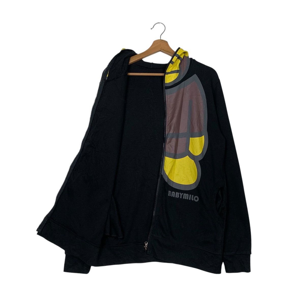 Japanese Brand Baby Milo Big Logo Zipper Hoodie Size US M / EU 48-50 / 2 - 10 Thumbnail