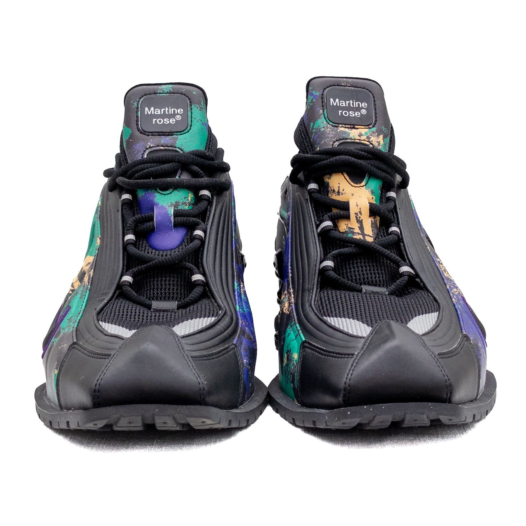 Martine Rose × Nike Nike x Martine Rose Men’s Shox MPA Black / Eggplant SZ 13.5 Size US 13 / EU 46 - 4 Thumbnail