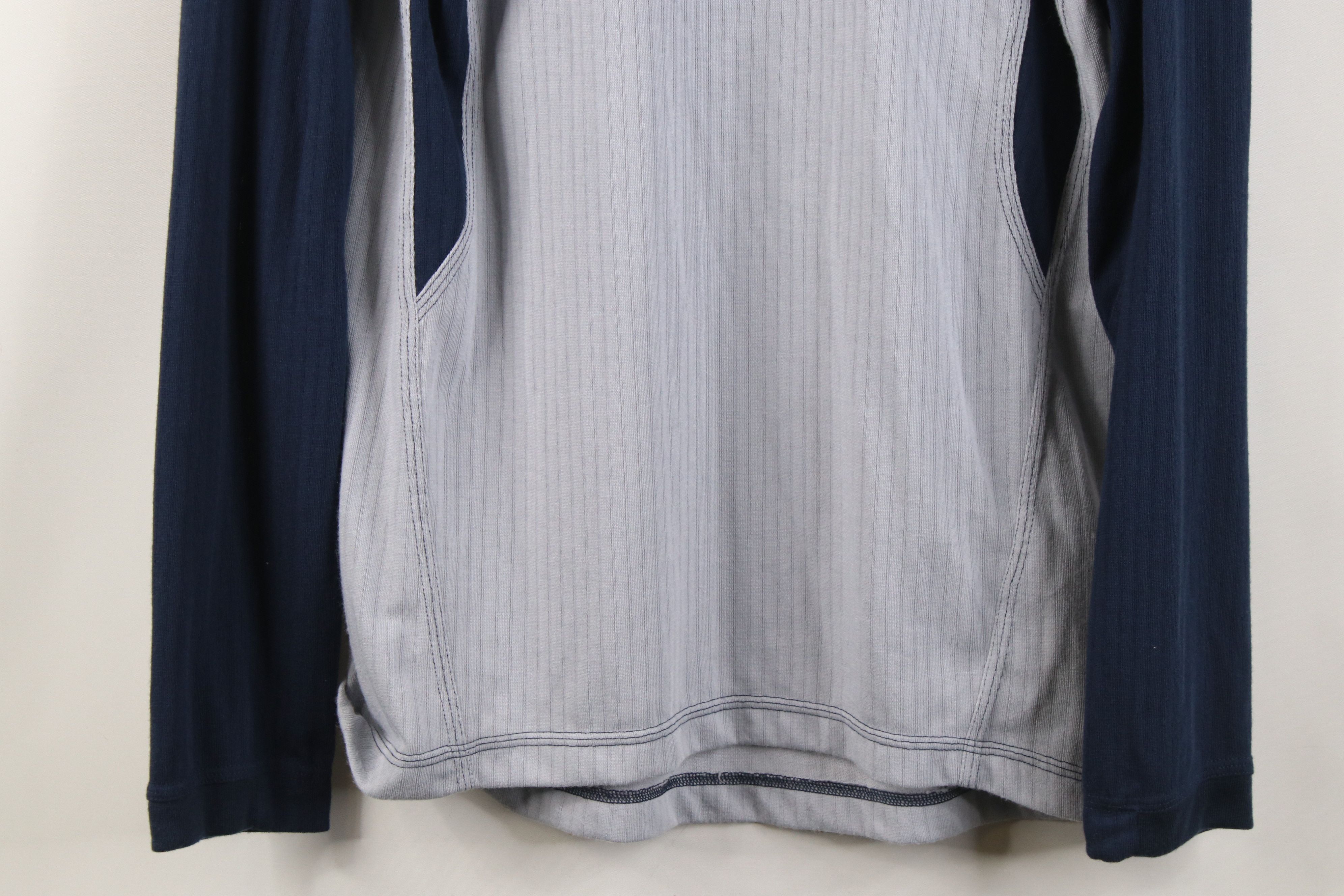 Nike Nike Baseball Center Swoosh Thermal Knit Long Sleeve T-Shirt Size US M / EU 48-50 / 2 - 3 Thumbnail