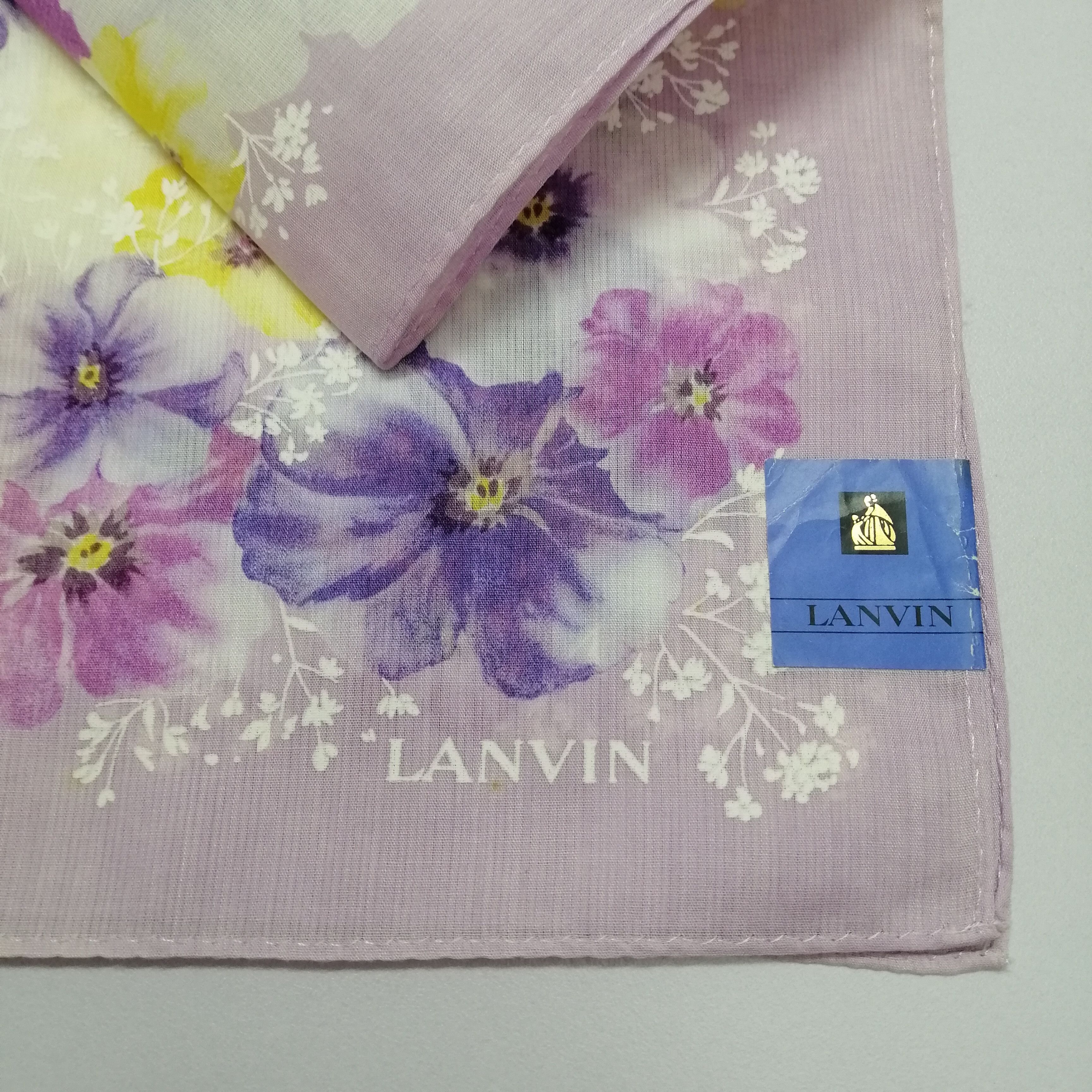 Lanvin Lanvin Handkerchief/Neckerchief/Bandana-KD1285 Size ONE SIZE - 4 Thumbnail