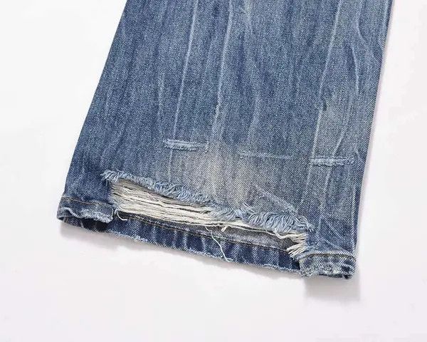 VIBE washed faded ripped damaged jeans Size US 32 / EU 48 - 3 Thumbnail